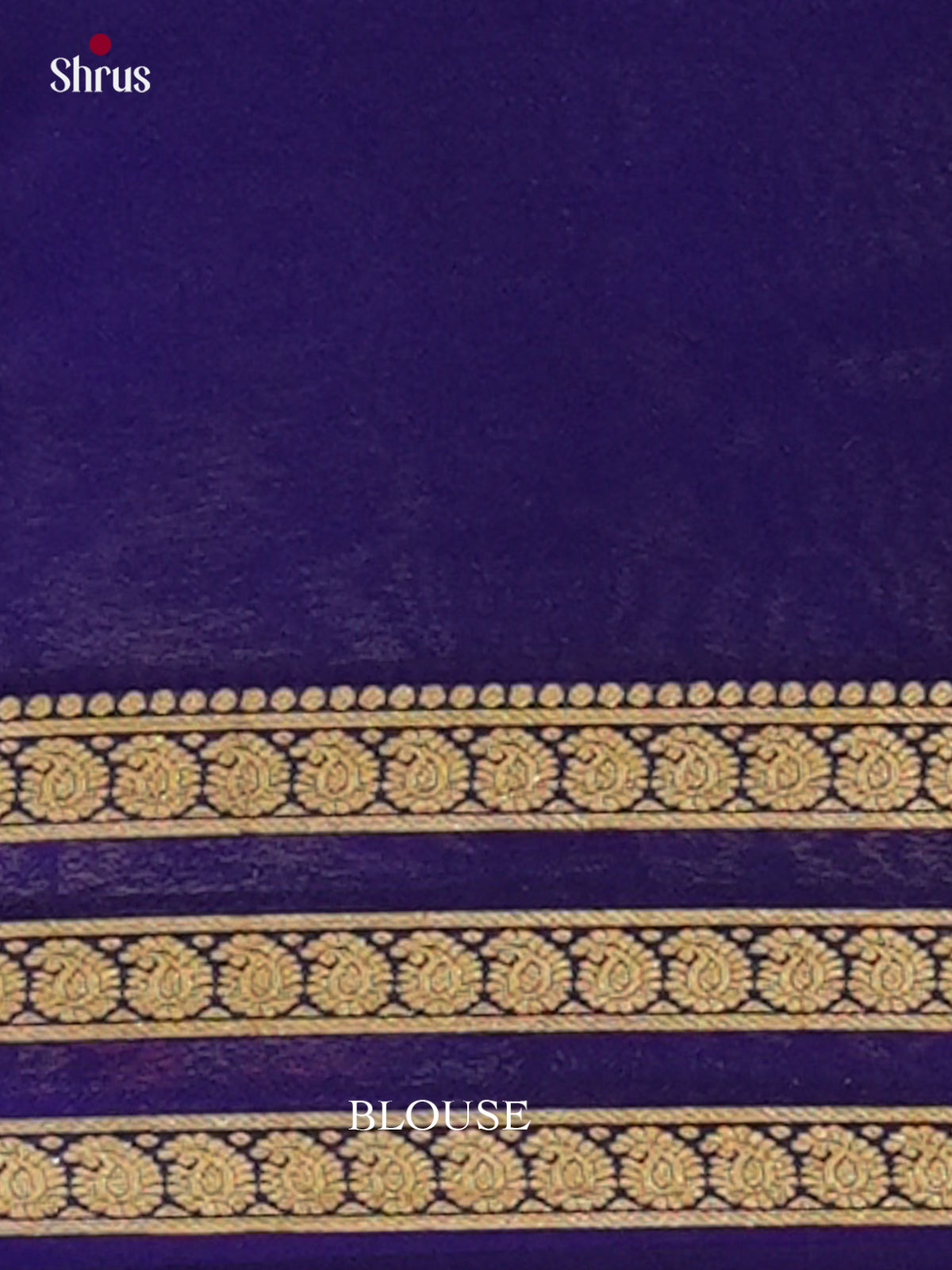 Mustard Green Mysore Silk Saree | Blue Contrast Border
