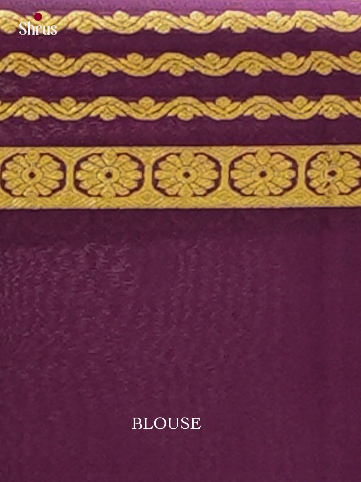 Parrot Green Mysore Silk Saree | Violet Contrast Border