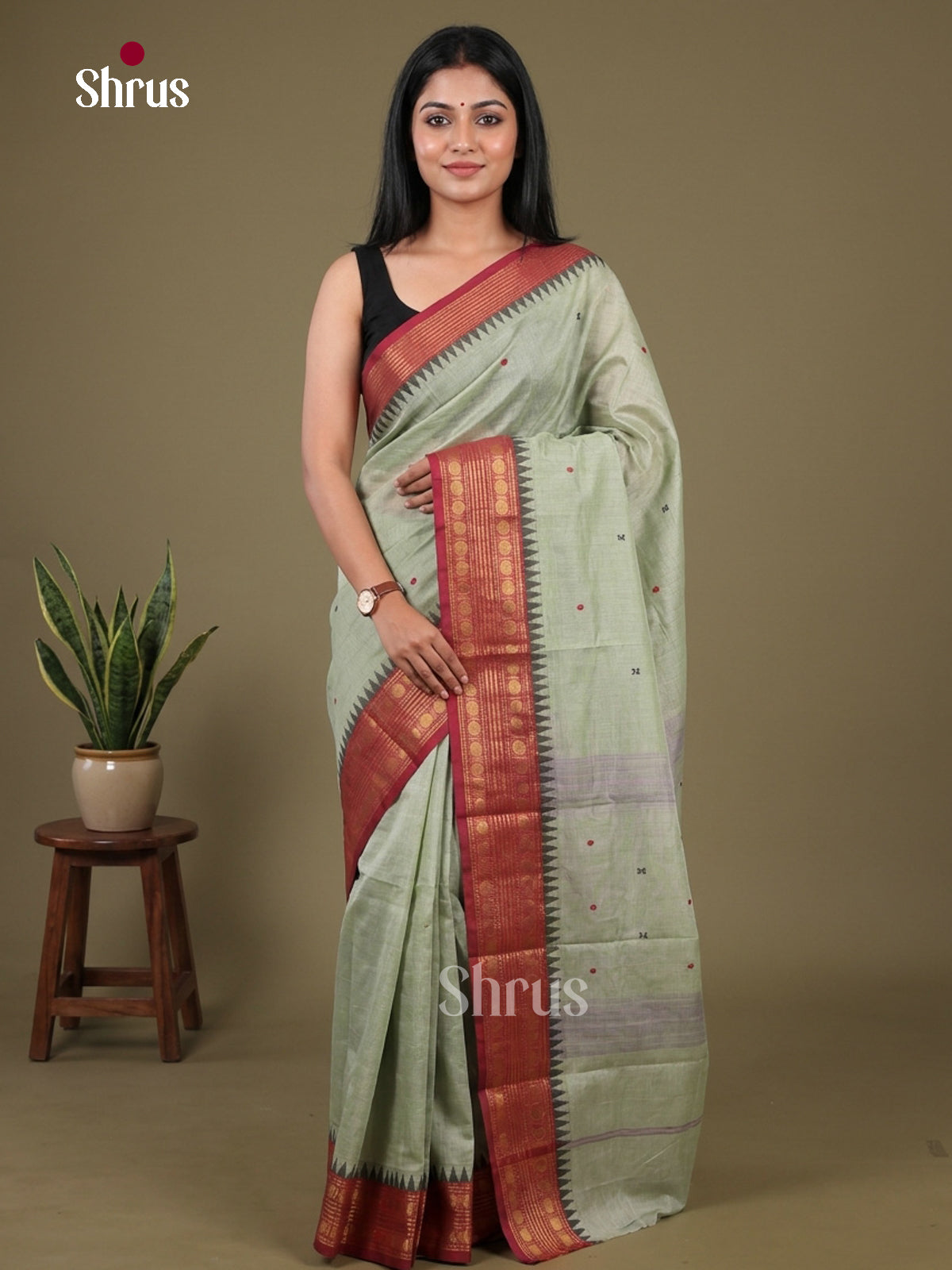 Chettinad Cotton Saree - EGS03007