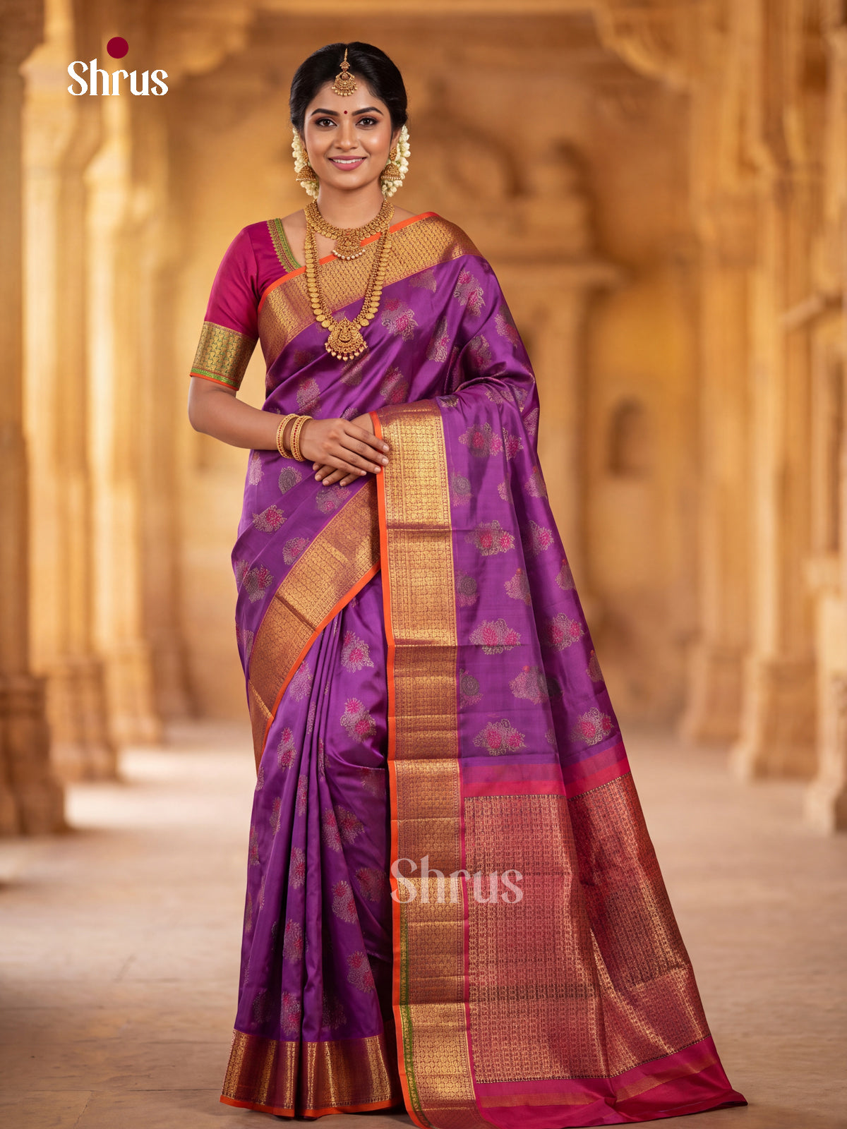 Kanchipuram silk Saree - EGS03170