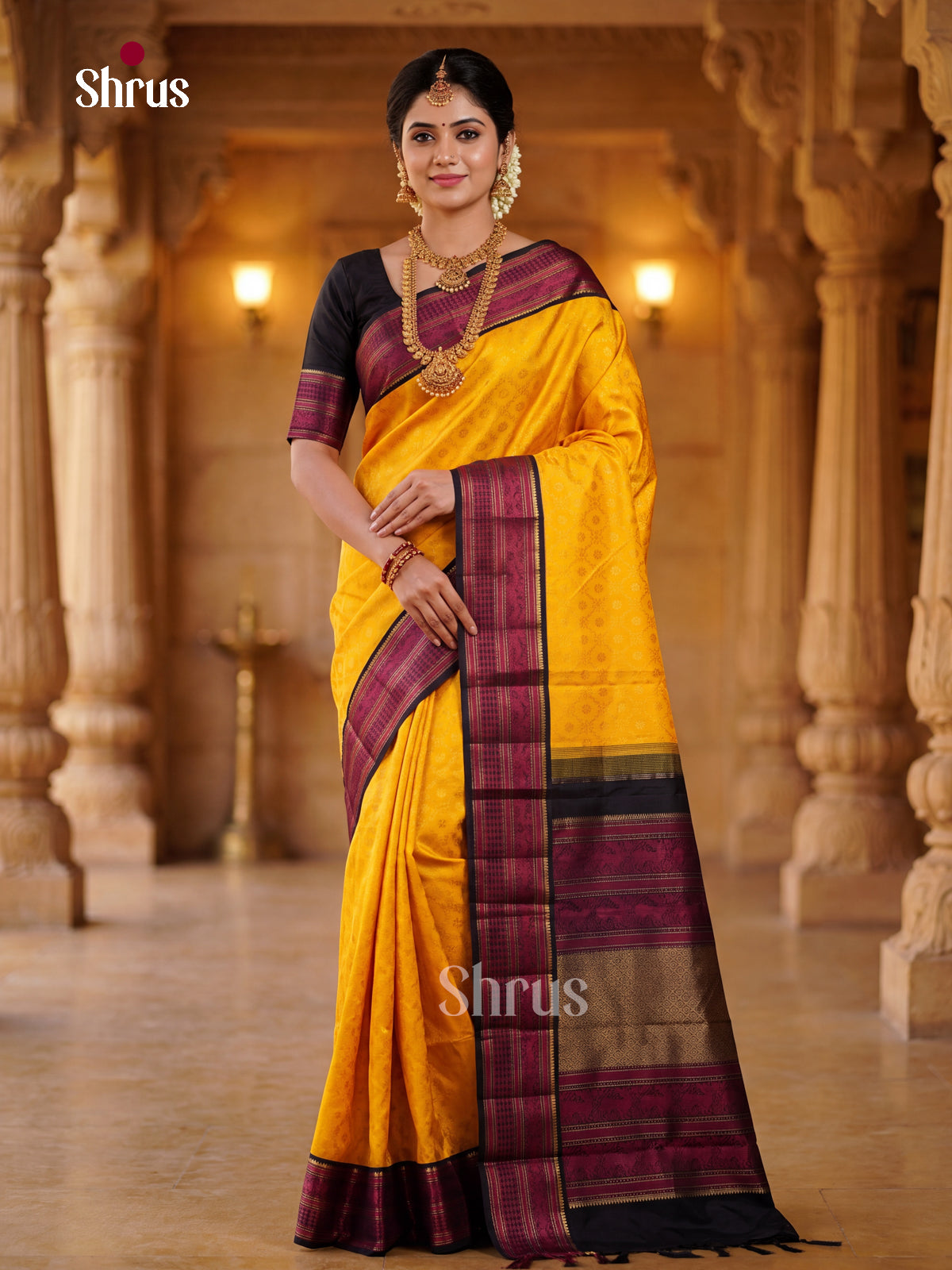 Kanchipuram silk Saree - EGS03233