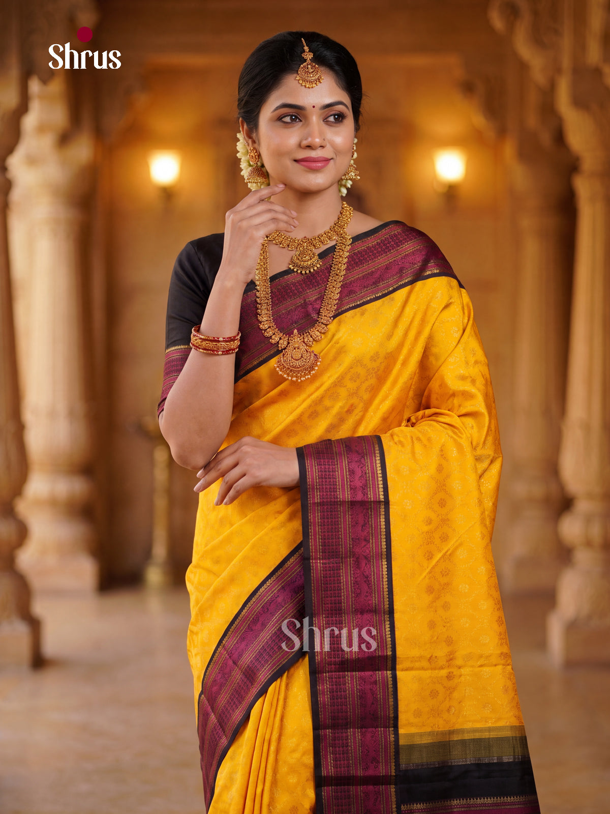 Kanchipuram silk Saree - EGS03233