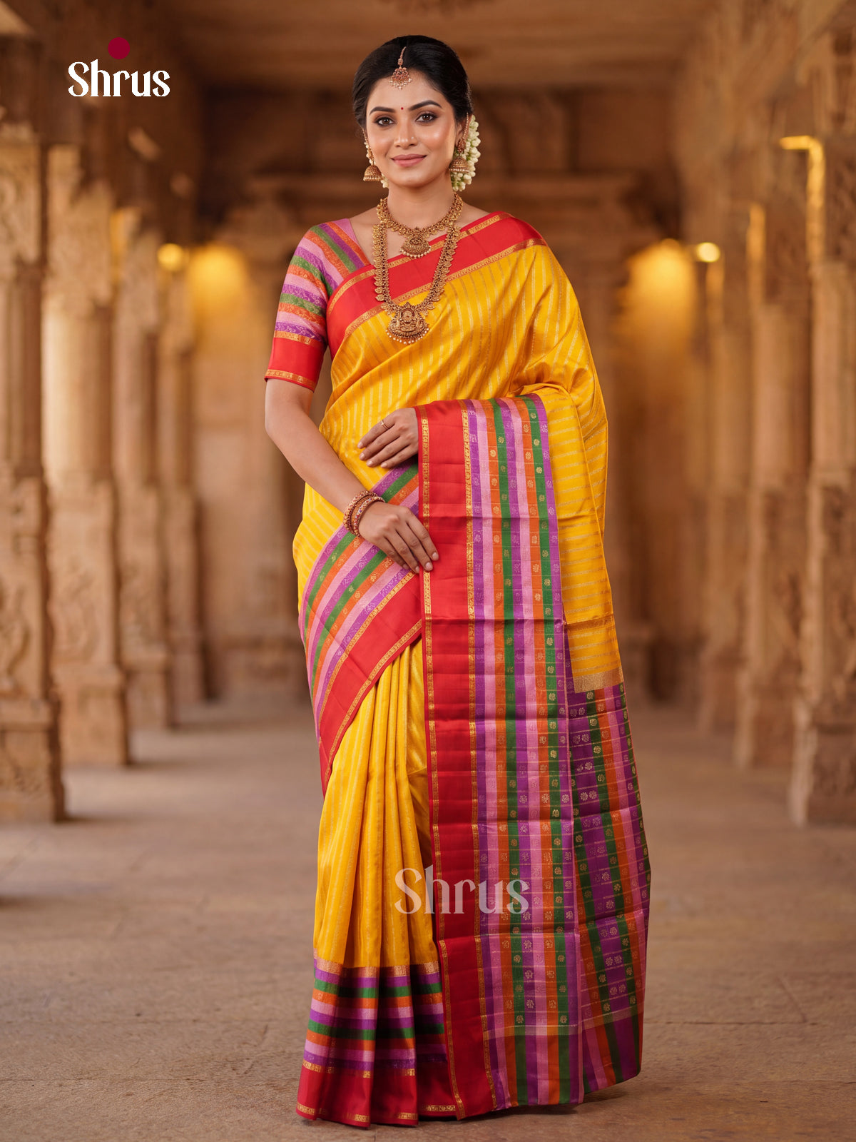 Kanchipuram silk Saree - EGS03238