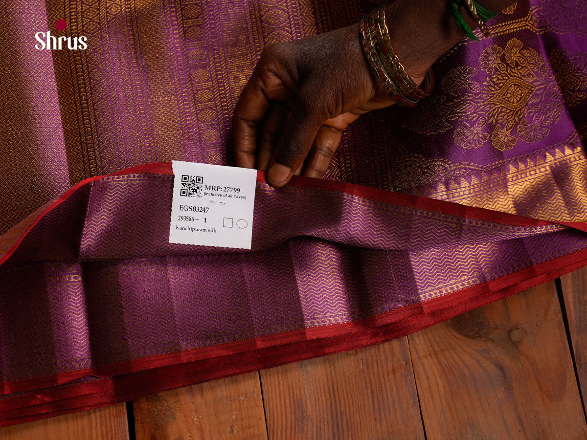 Kanchipuram silk Saree - EGS03247