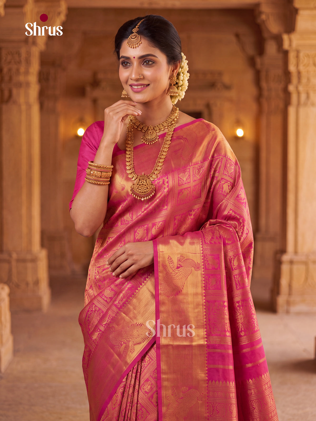 Kanchipuram silk Saree - EGS03263