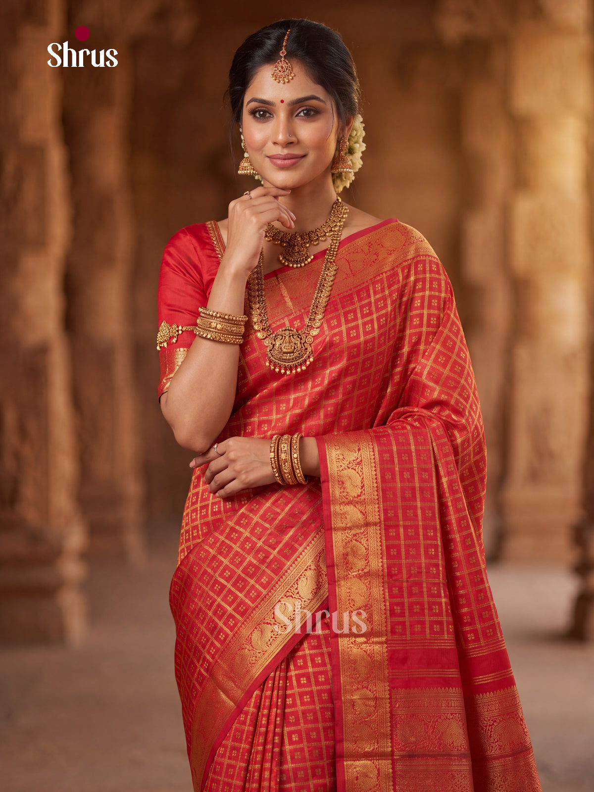 Kanchipuram silk Saree - EGS03342