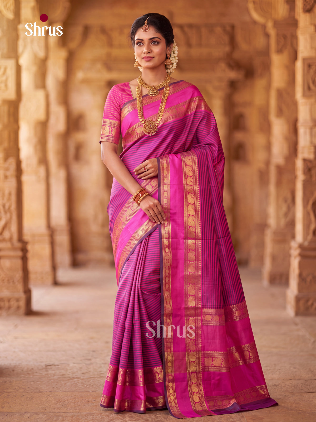 Kanchipuram silk Saree - EGS03353