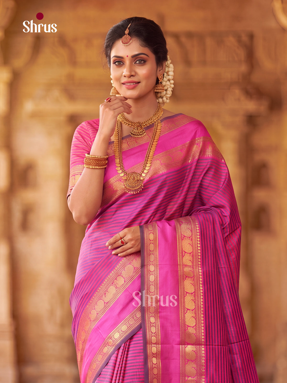 Kanchipuram silk Saree - EGS03353