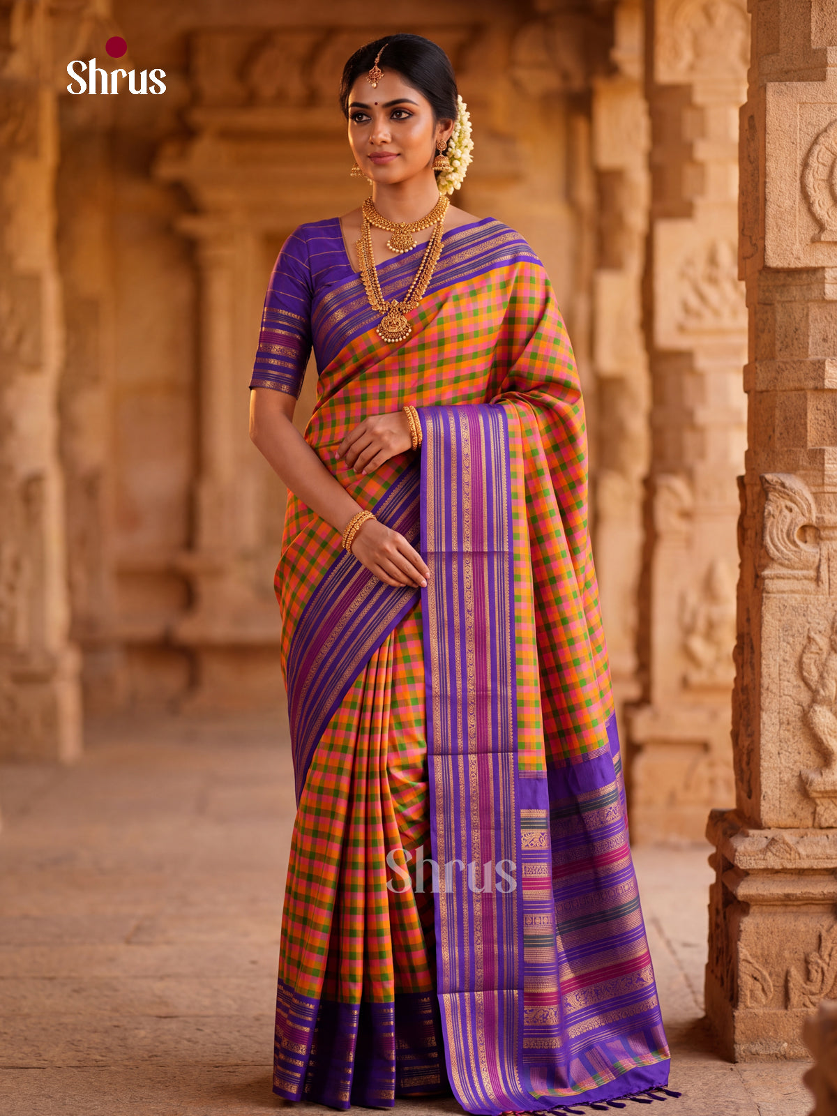 Kanchipuram silk Saree - EGS03367