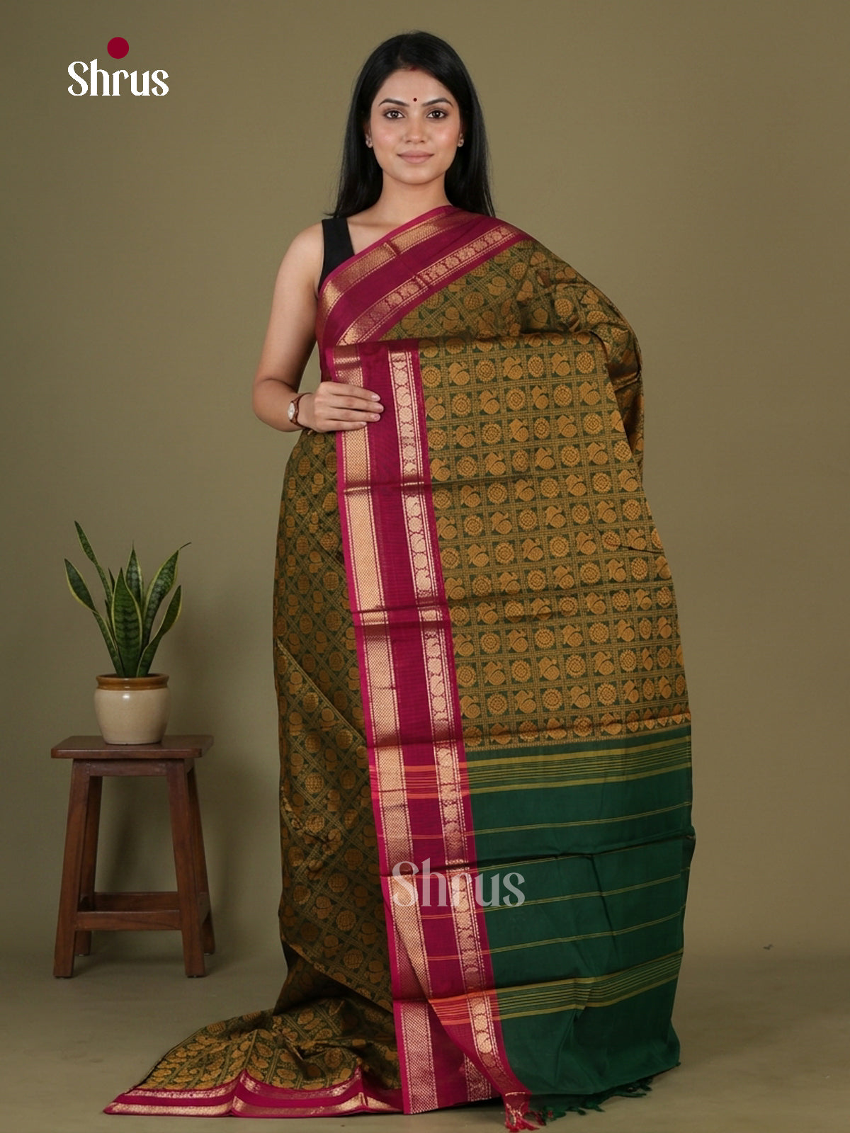 Kanchi Cotton Saree - EGS06032