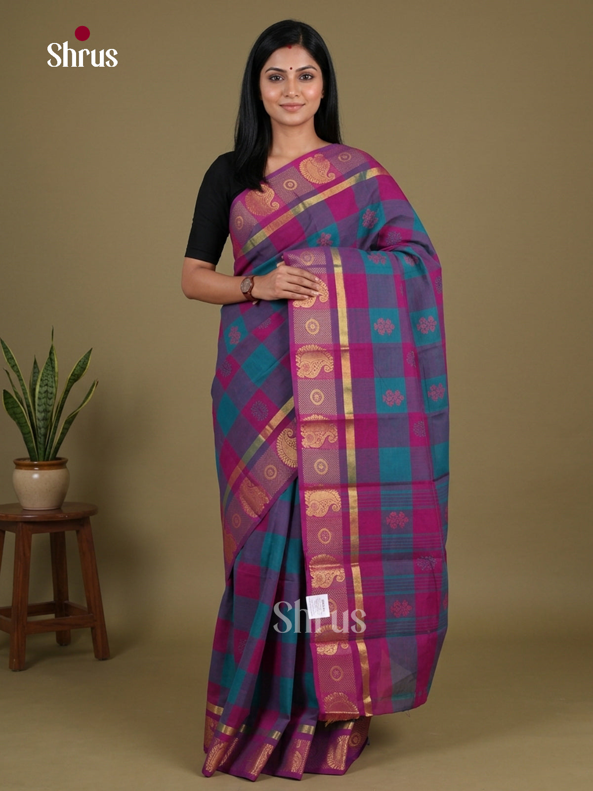 Chettinad Cotton Saree - EGS06038