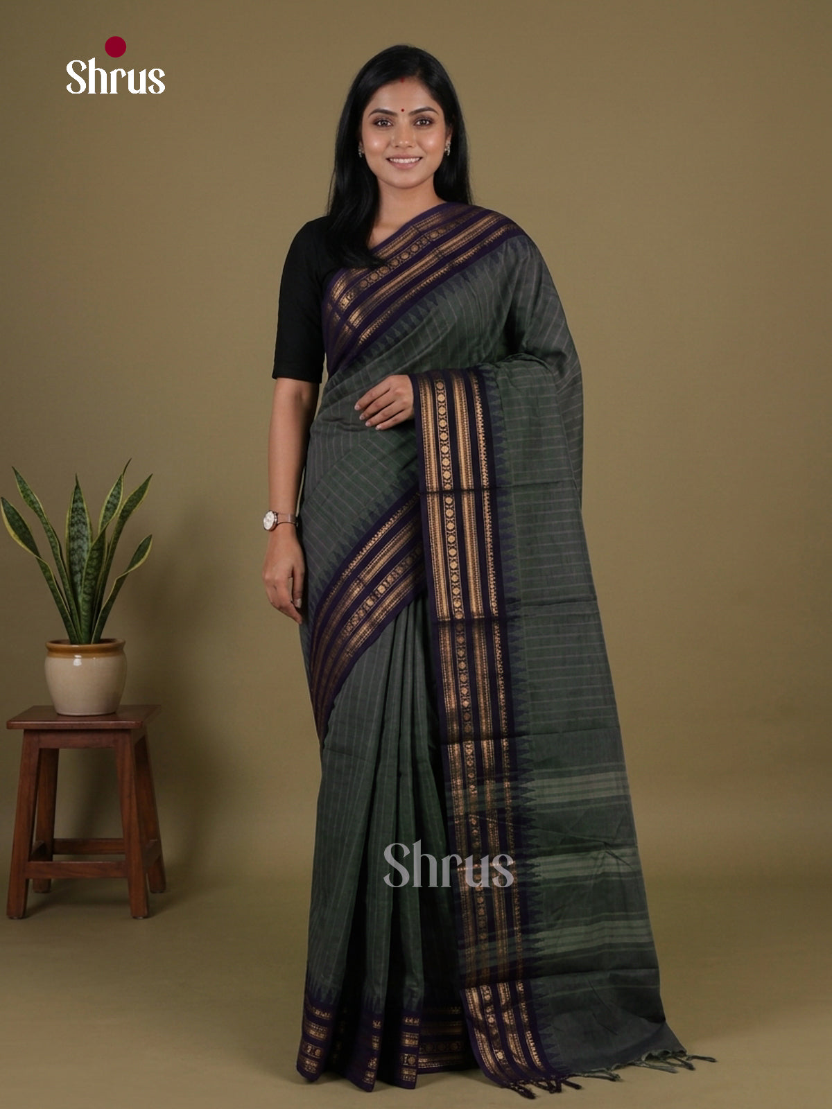 Chettinad Cotton Saree - EGS08041