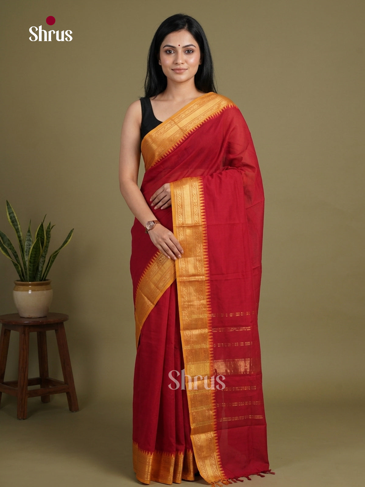 Chettinad Cotton Saree - EGS09016