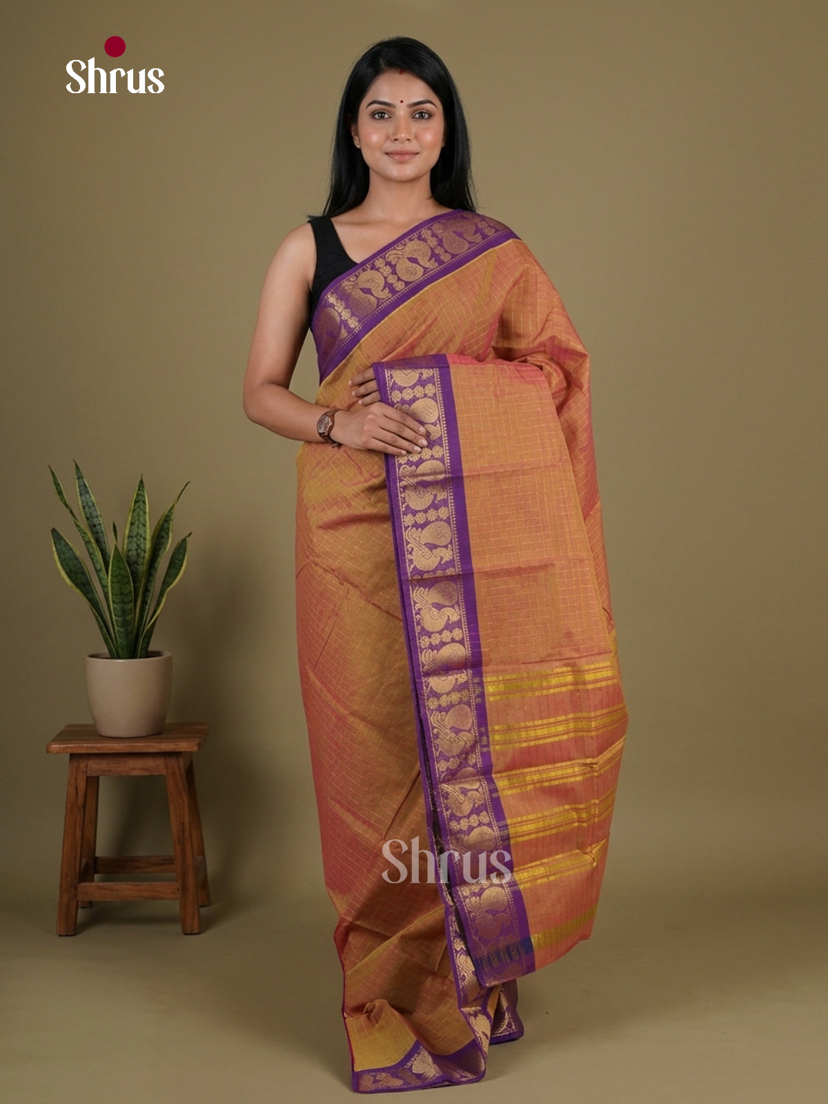Sungudi Cotton Saree - EGS09050