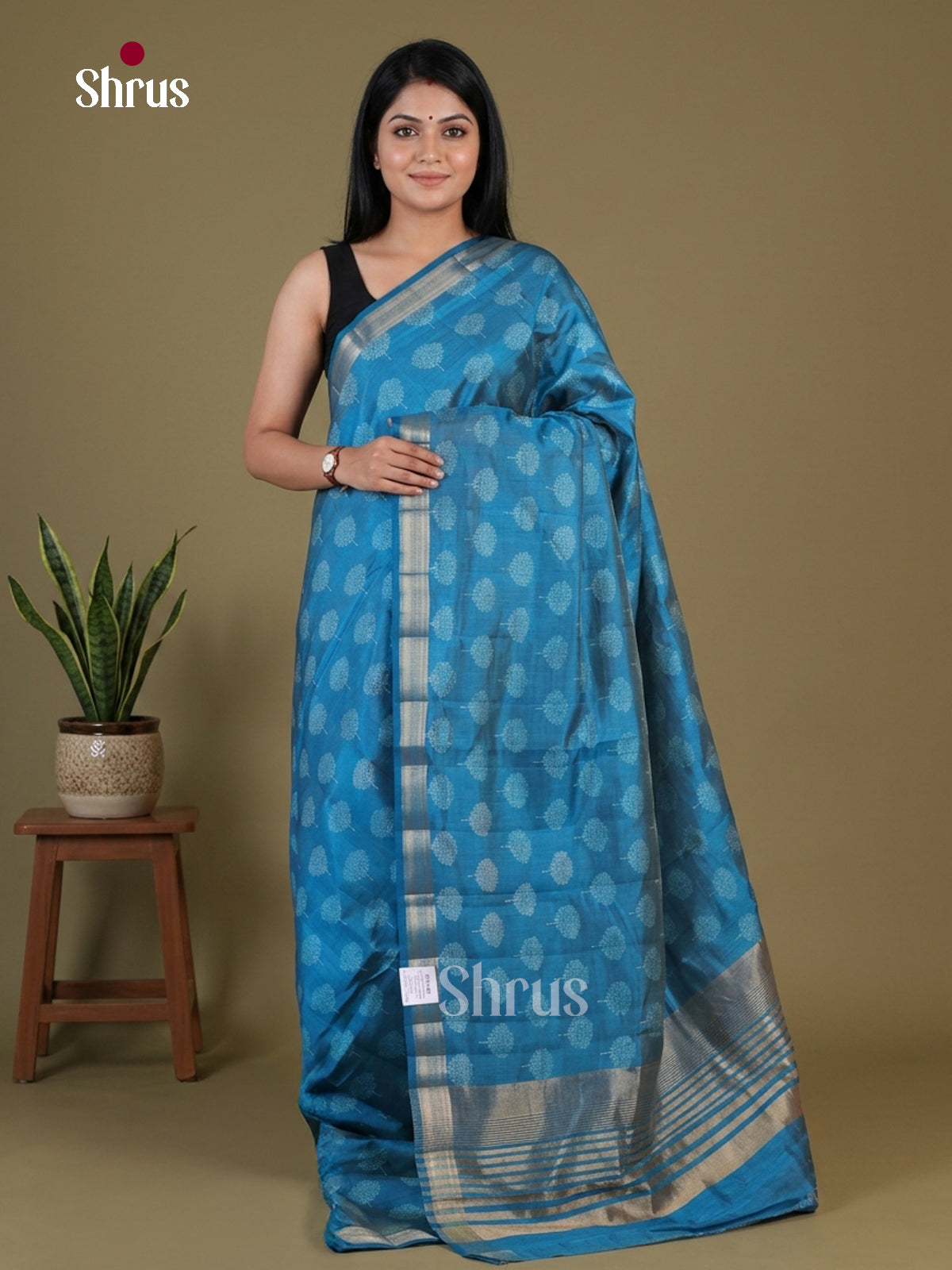 Semi Rawsilk Saree - EGS10005