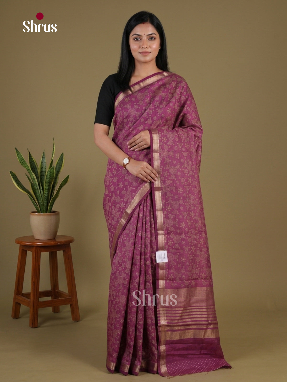 Semi Rawsilk Saree - EGS10008