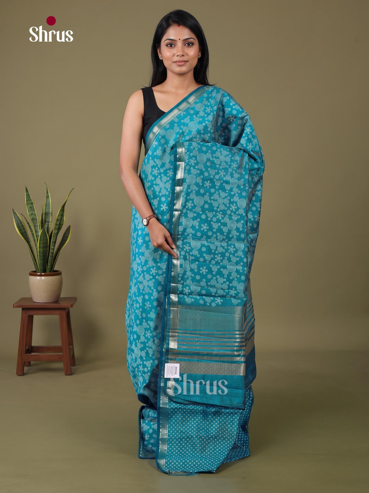 Semi Rawsilk Saree - EGS10026