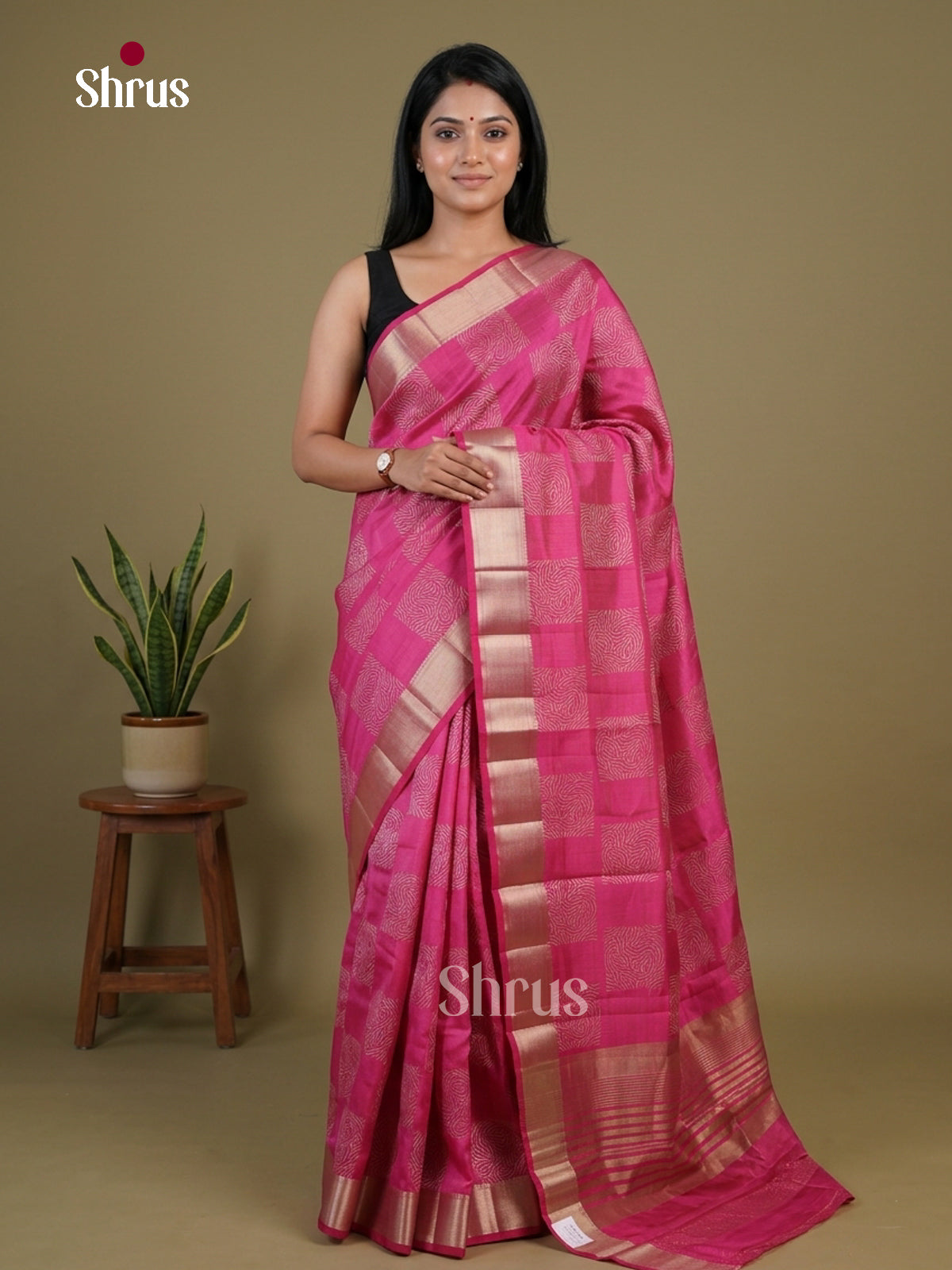 Semi Rawsilk Saree - EGS10036