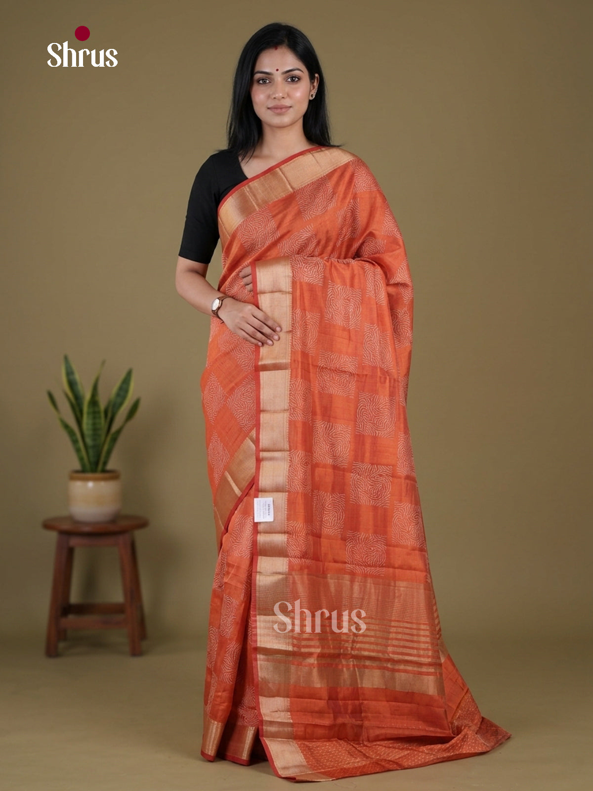 Semi Rawsilk Saree - EGS10038