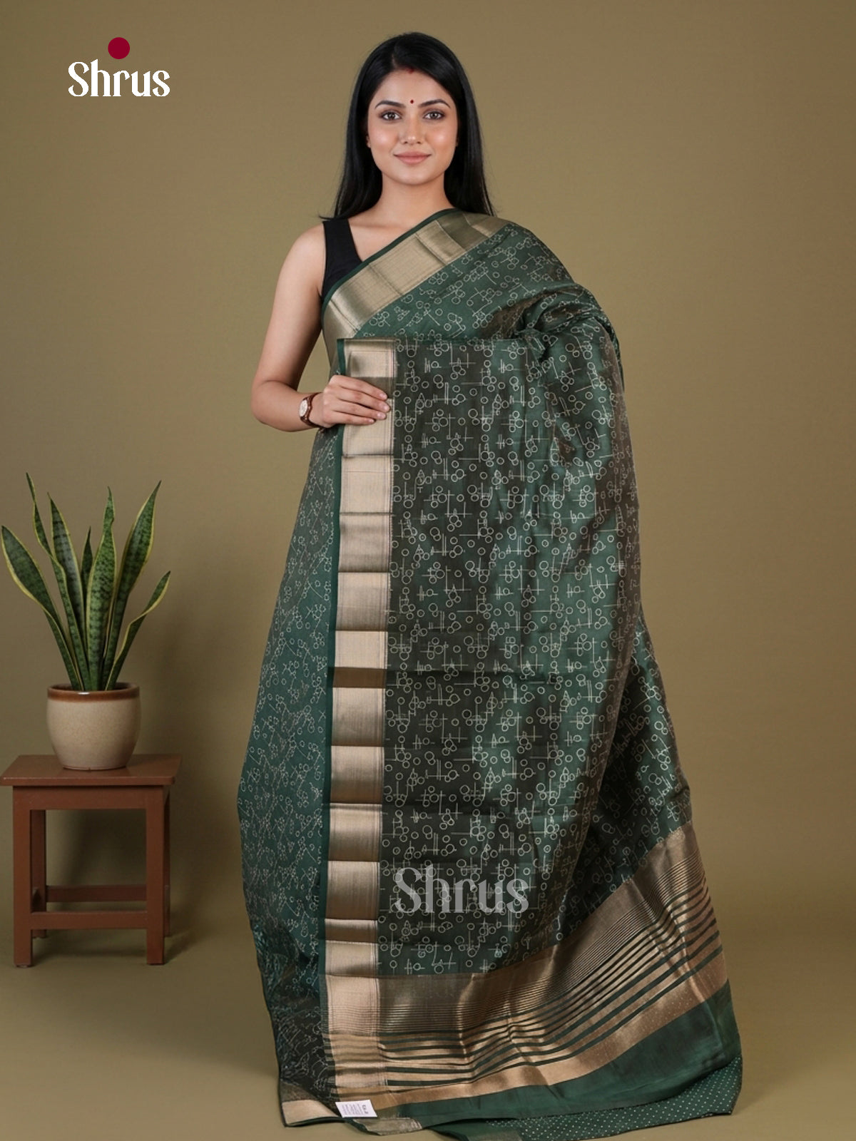 Semi Rawsilk Saree - EGS10071