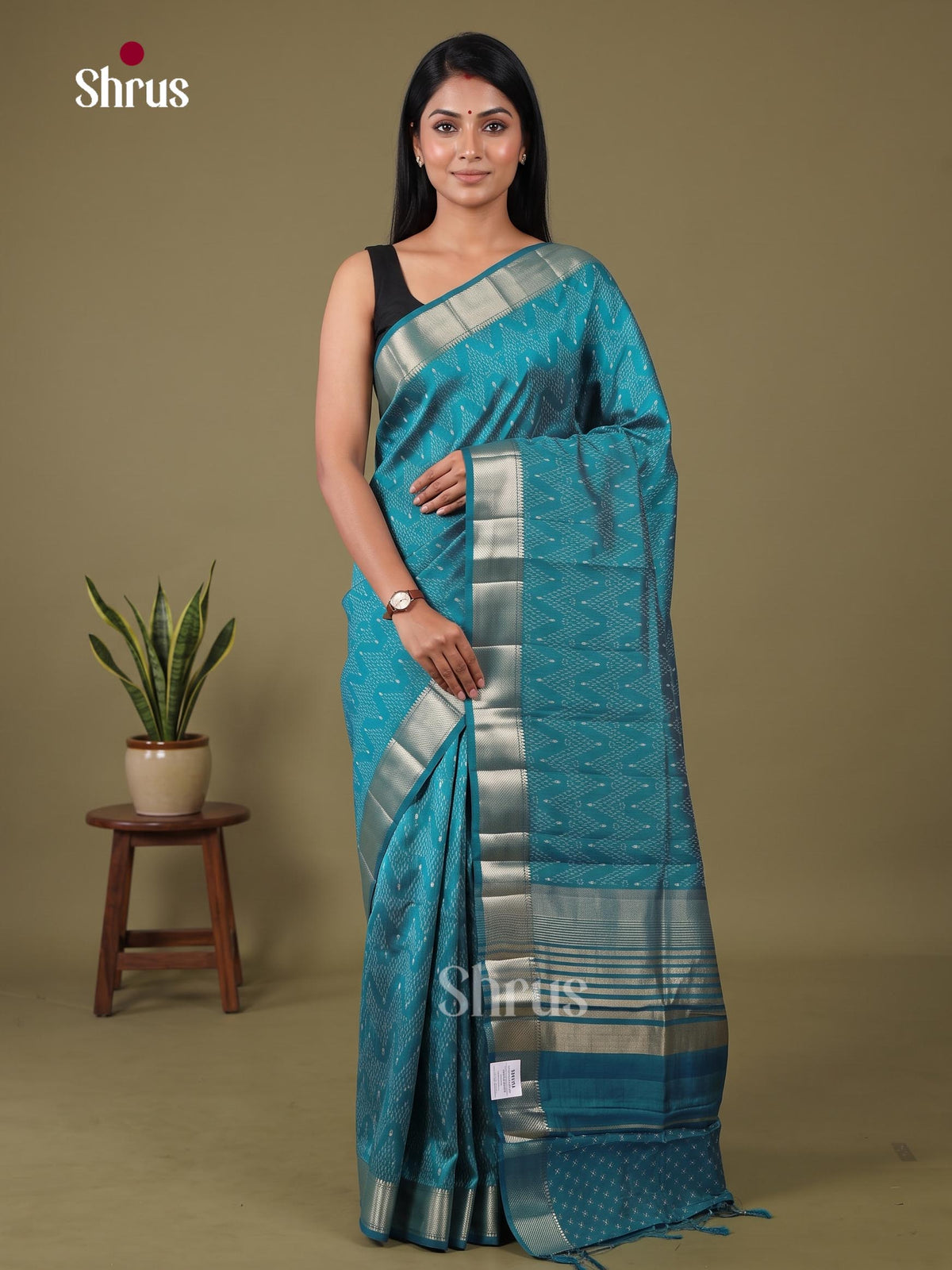 Semi Rawsilk Saree - EGS10081