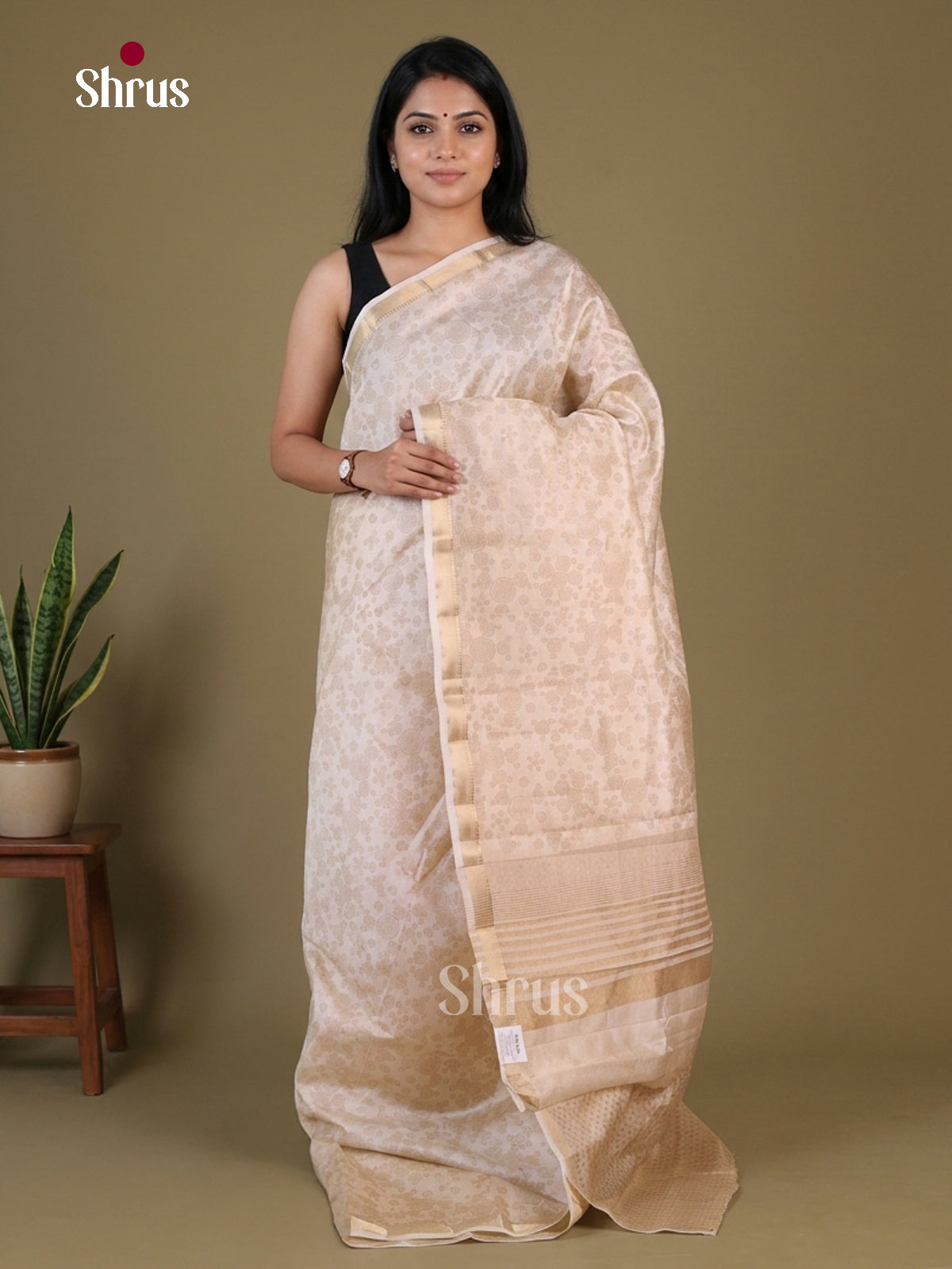 Semi Rawsilk Saree - EGS10104