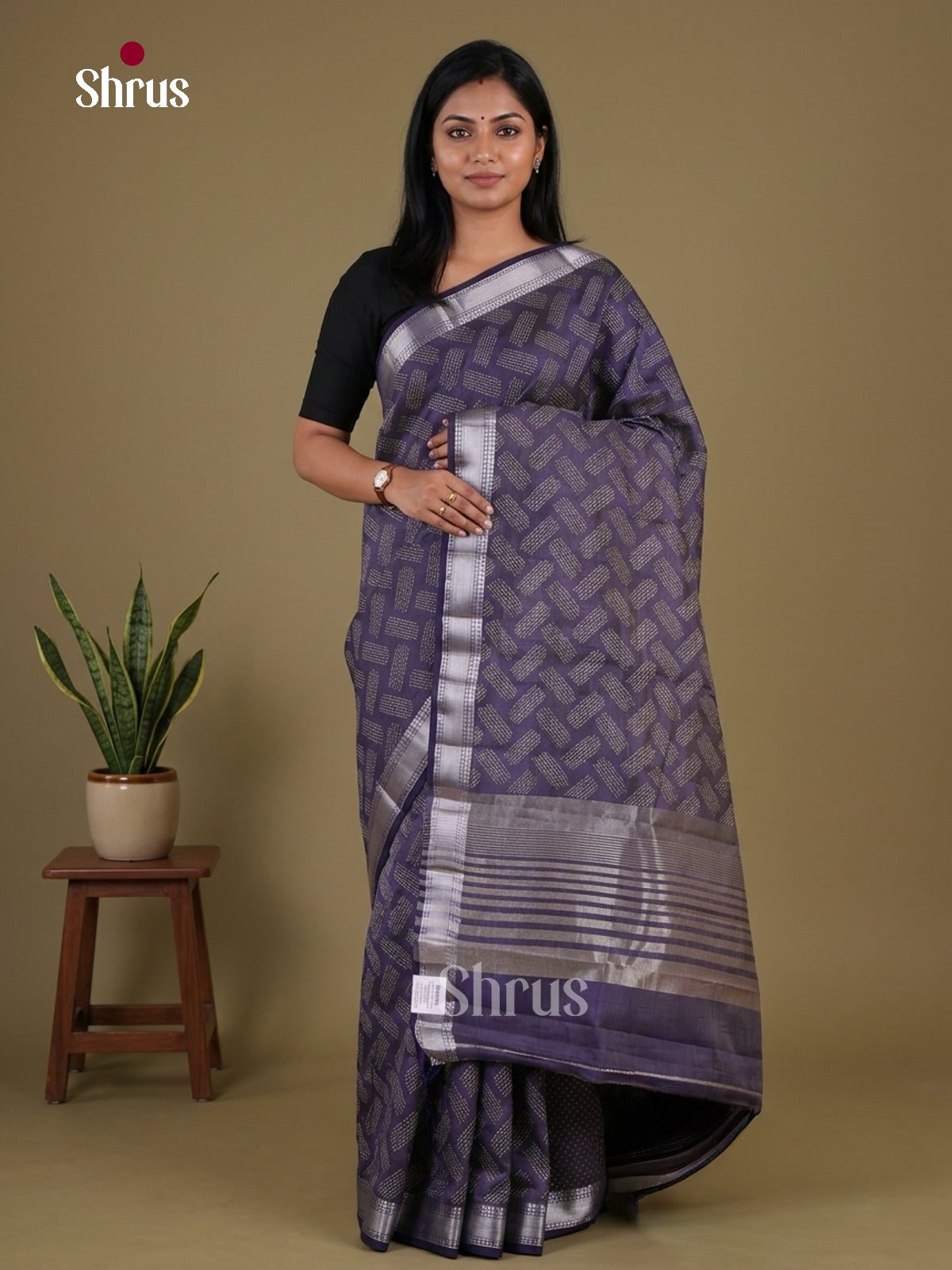 Semi Rawsilk Saree - EGS10130