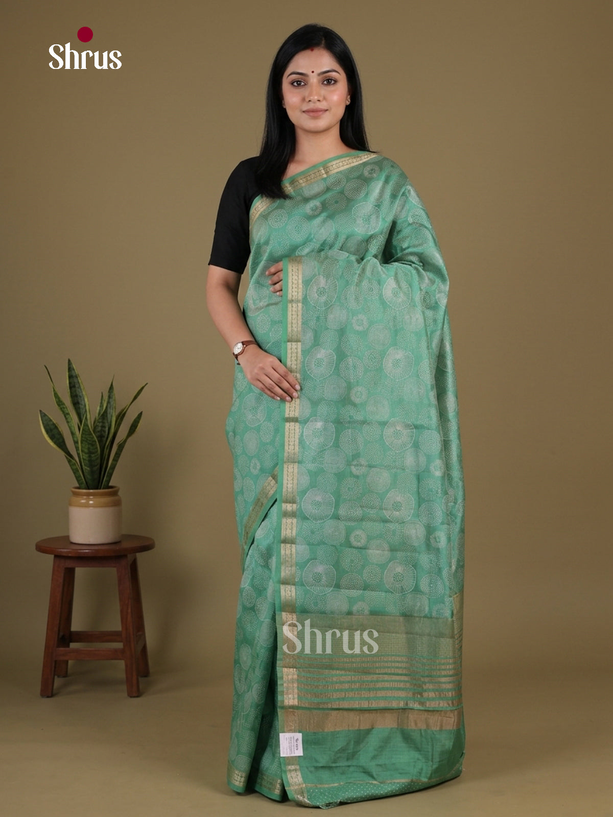Semi Rawsilk Saree - EGS10147