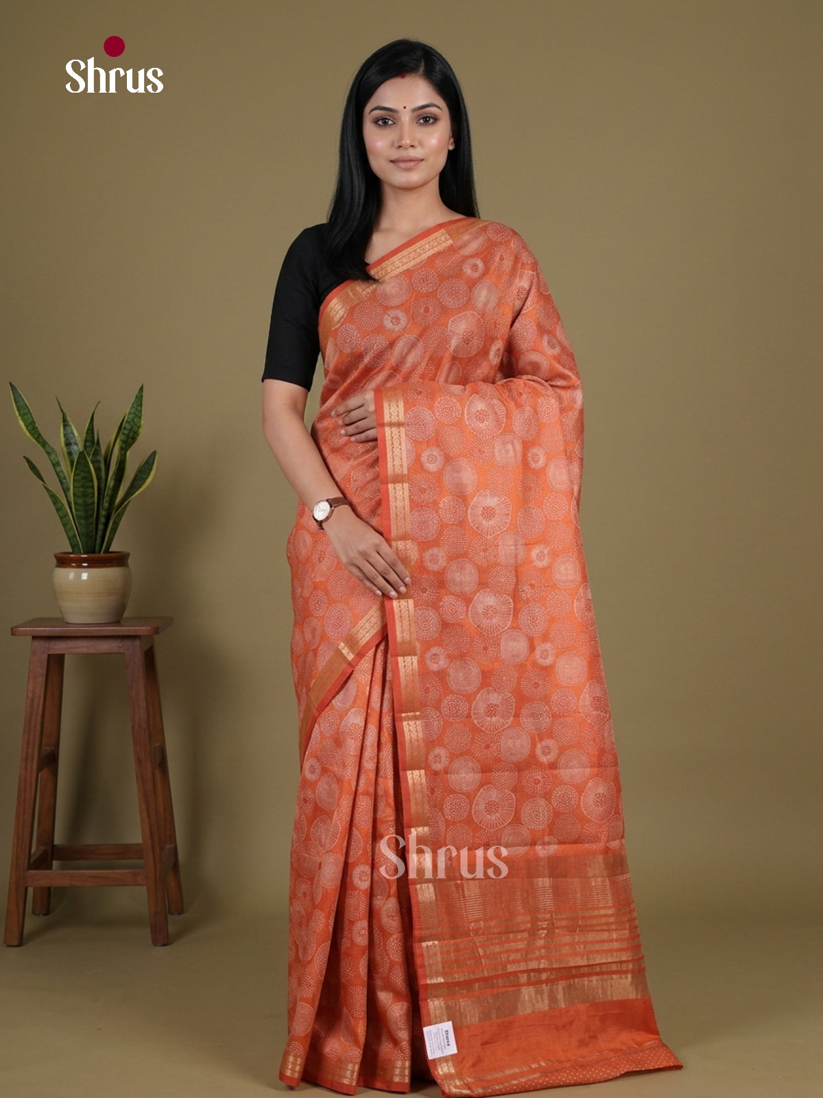 Semi Rawsilk Saree - EGS10153
