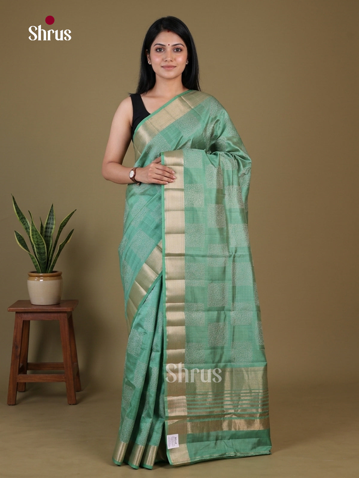 Semi Rawsilk Saree - EGS10156