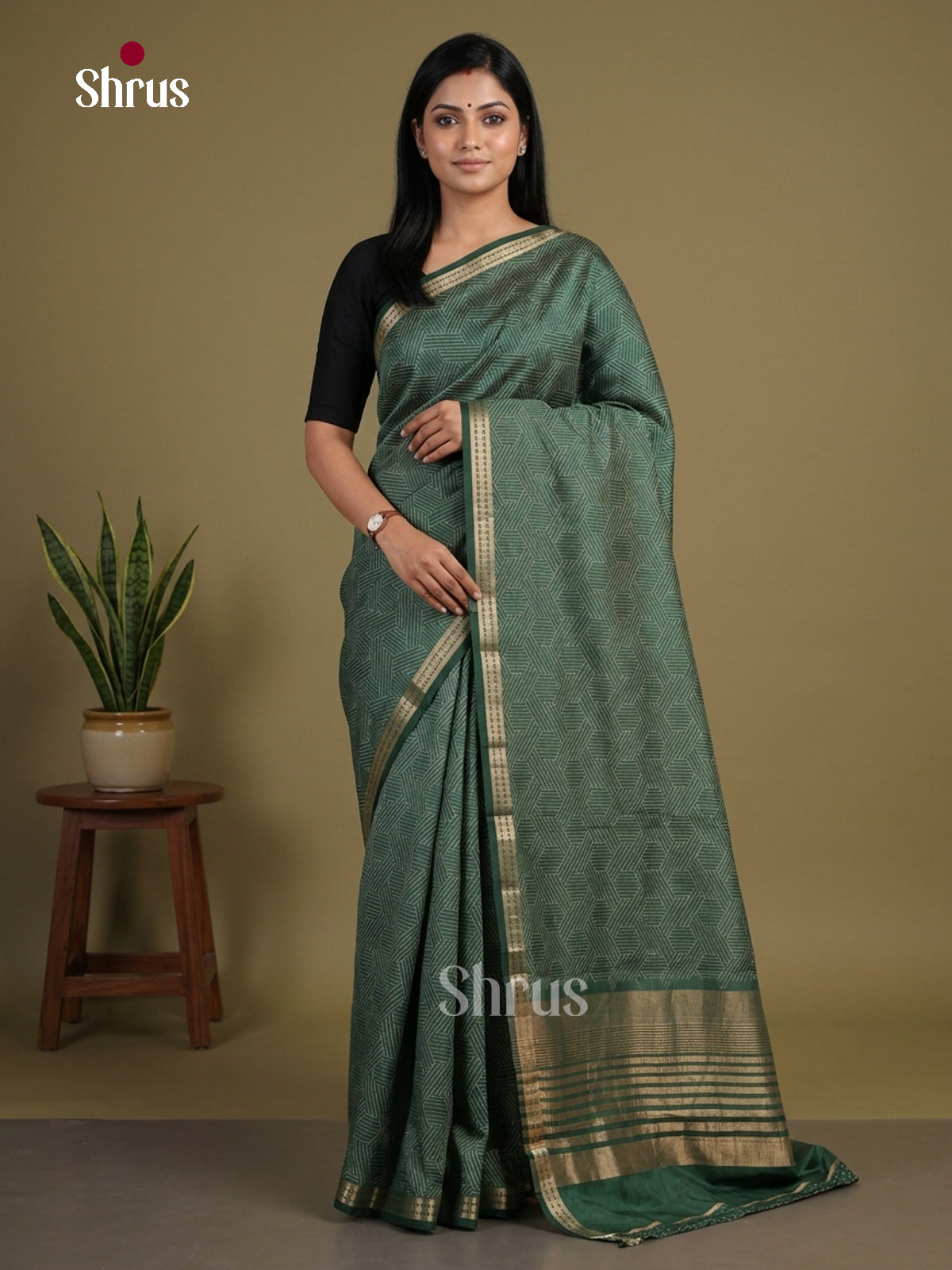 Semi Rawsilk Saree - EGS10157