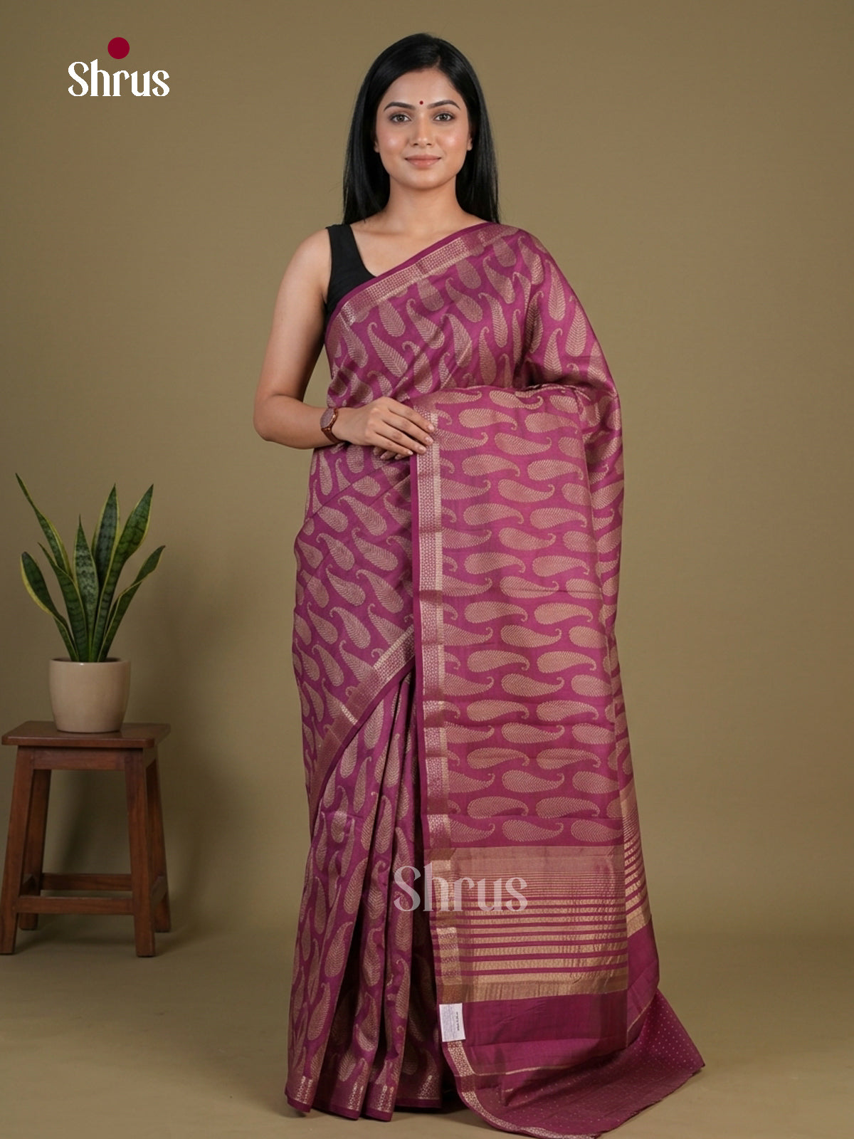 Semi Rawsilk Saree - EGS10162