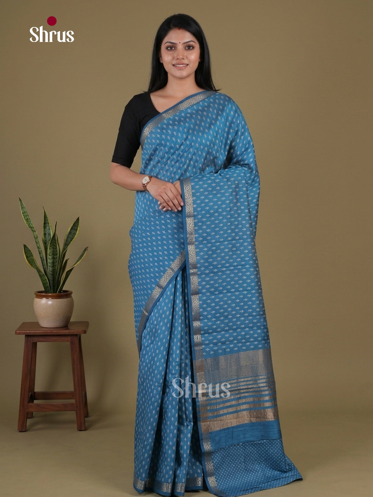 Semi Rawsilk Saree - EGS10197