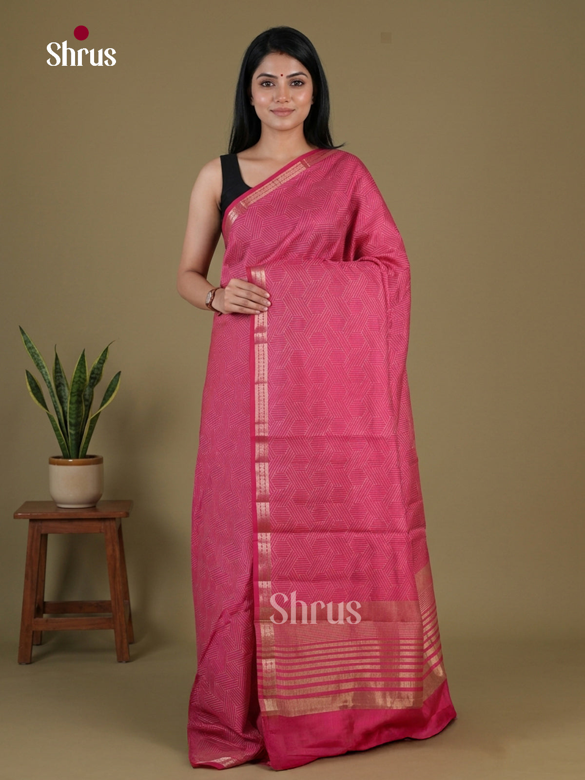 Semi Rawsilk Saree - EGS10205