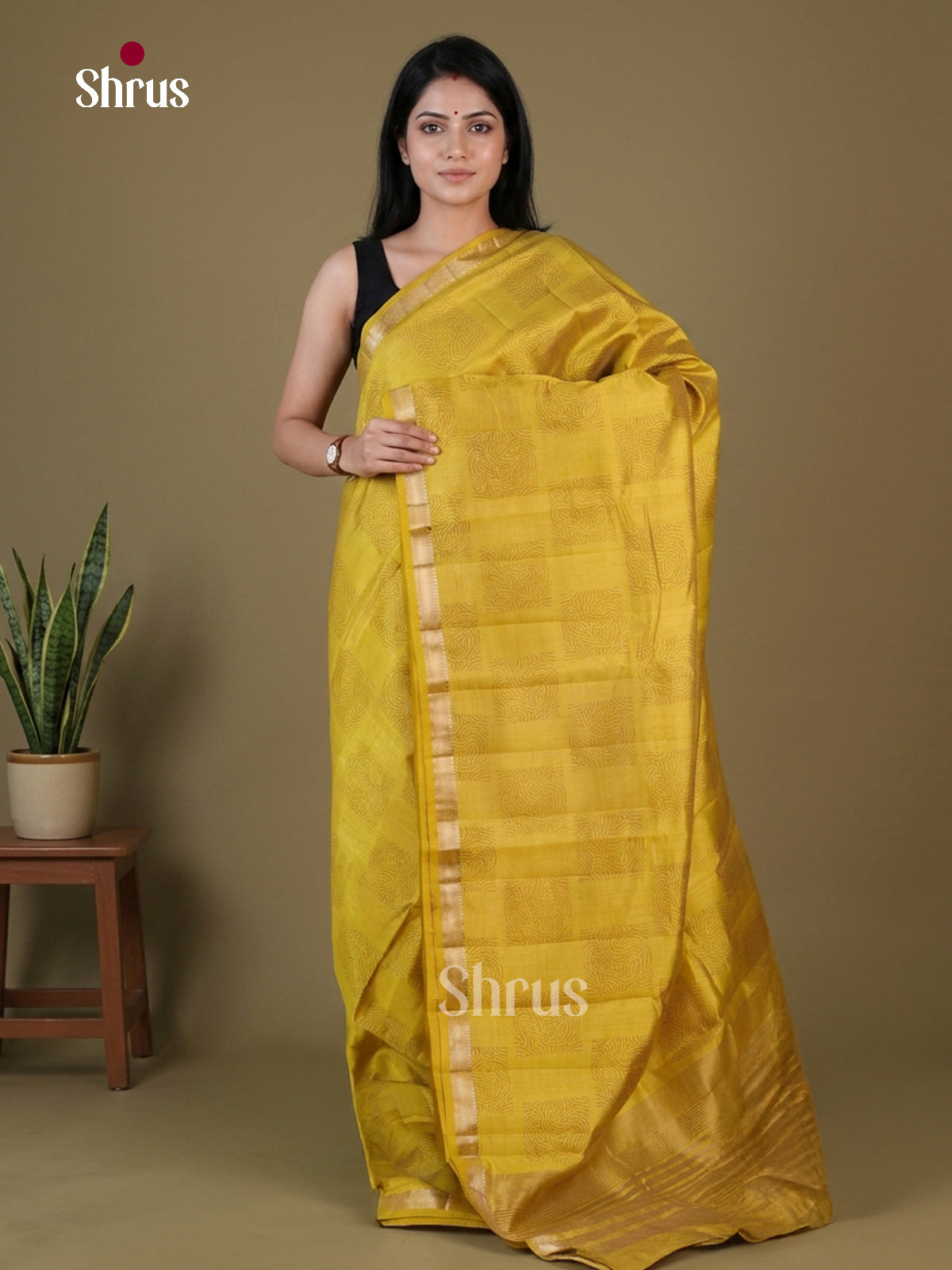 Semi Rawsilk Saree - EGS10211
