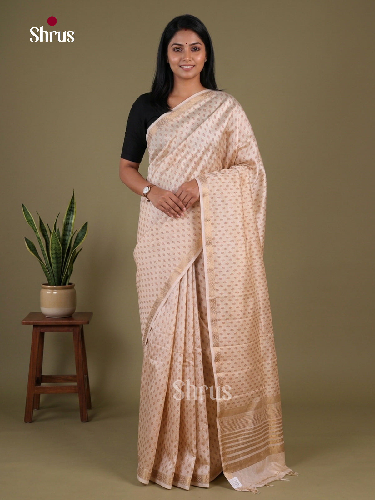 Semi Rawsilk Saree - EGS10285