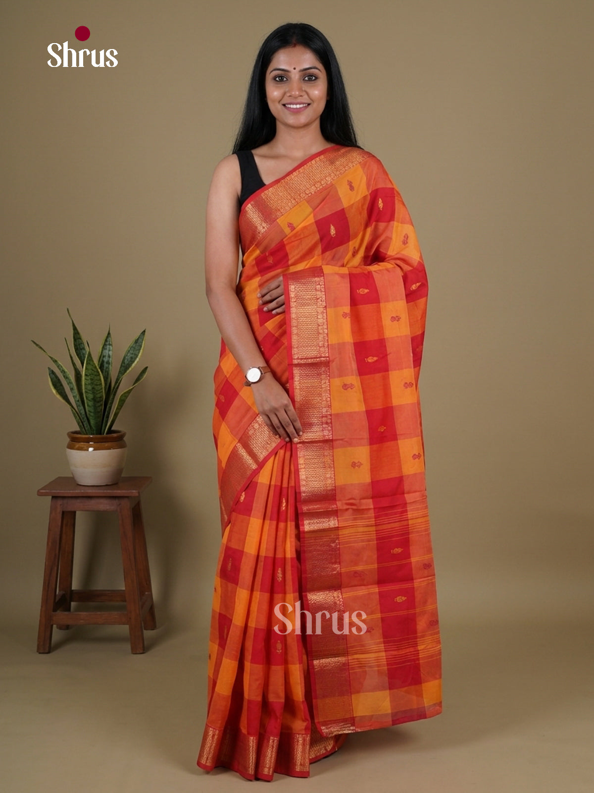 Chettinad Mix Cotton Saree - EGS10349