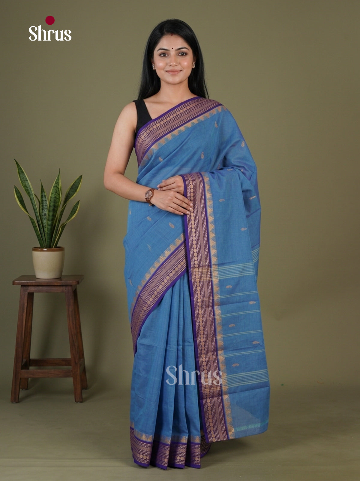 Chettinad Cotton Saree - EGS10386