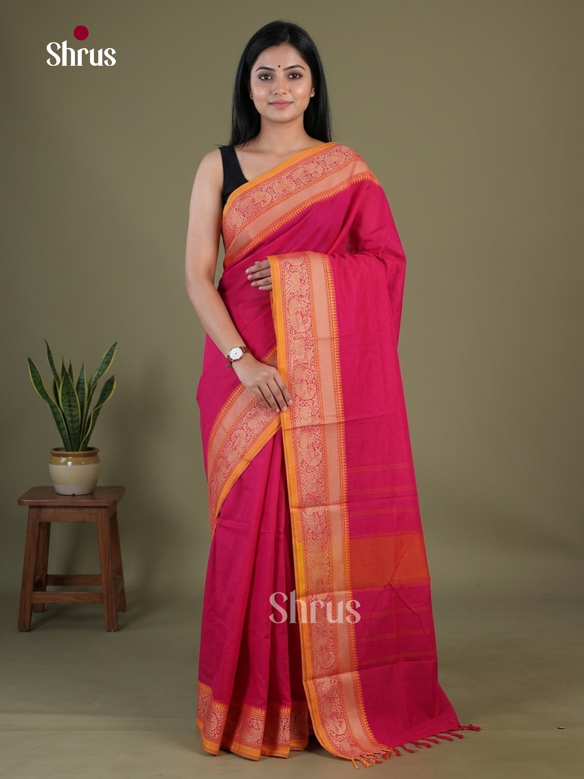 Chettinad Cotton Saree - EGS11016