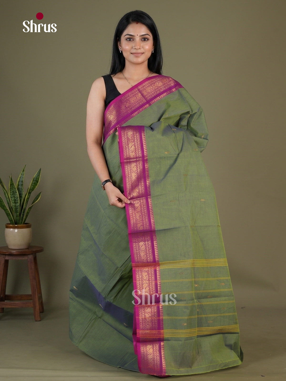 Chettinad Cotton Saree - EGS11021