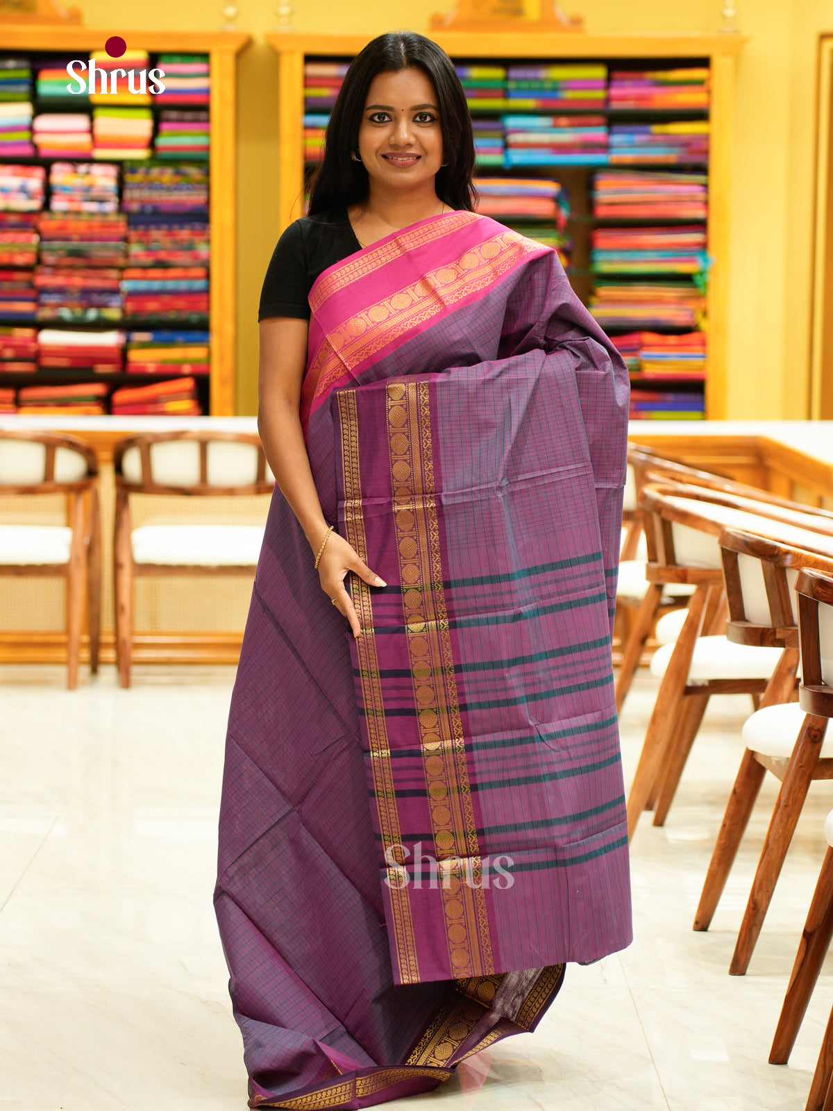 Chettinad Cotton Saree - EGS11082