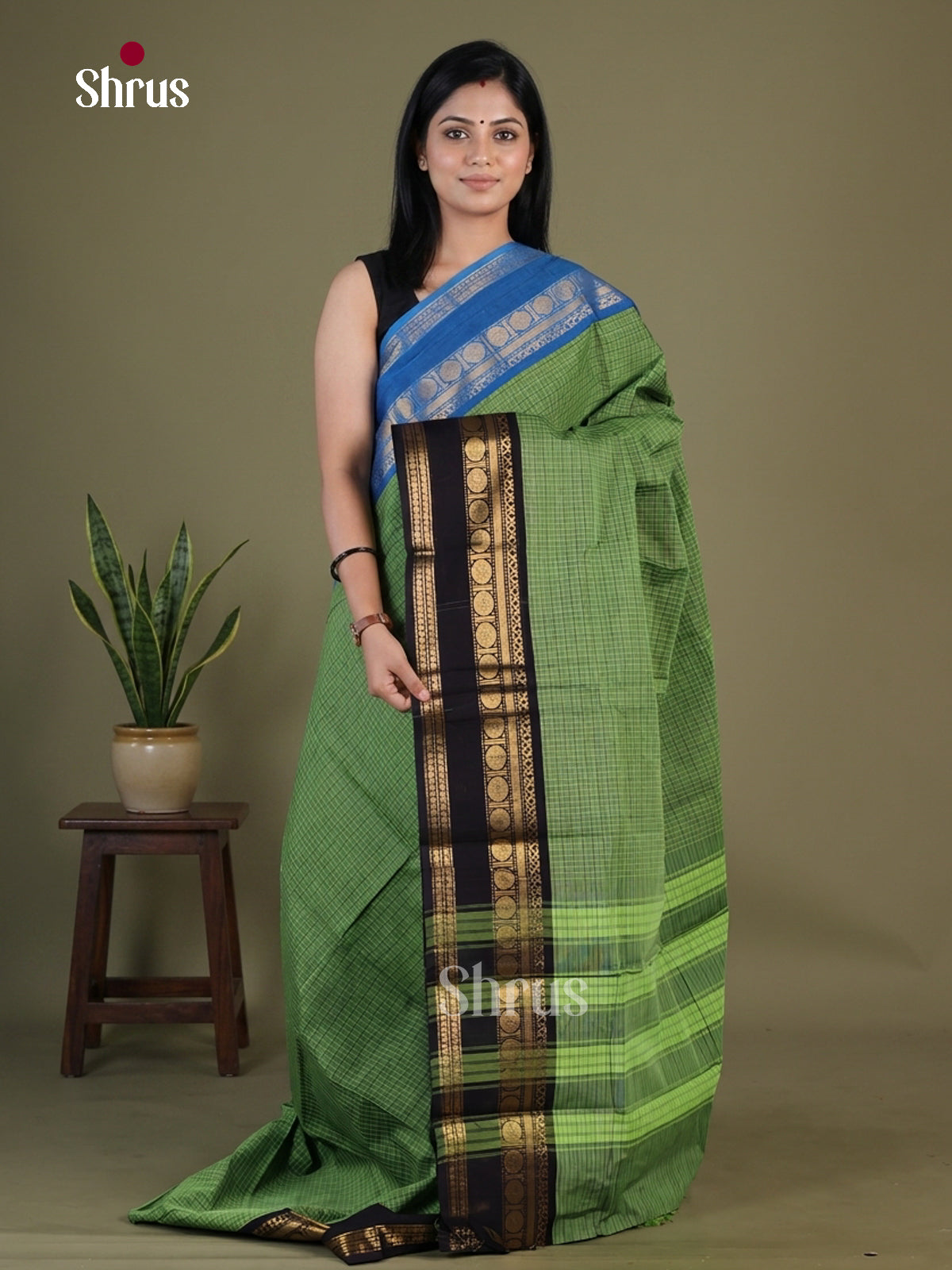 Chettinad Cotton Saree - EGS11083