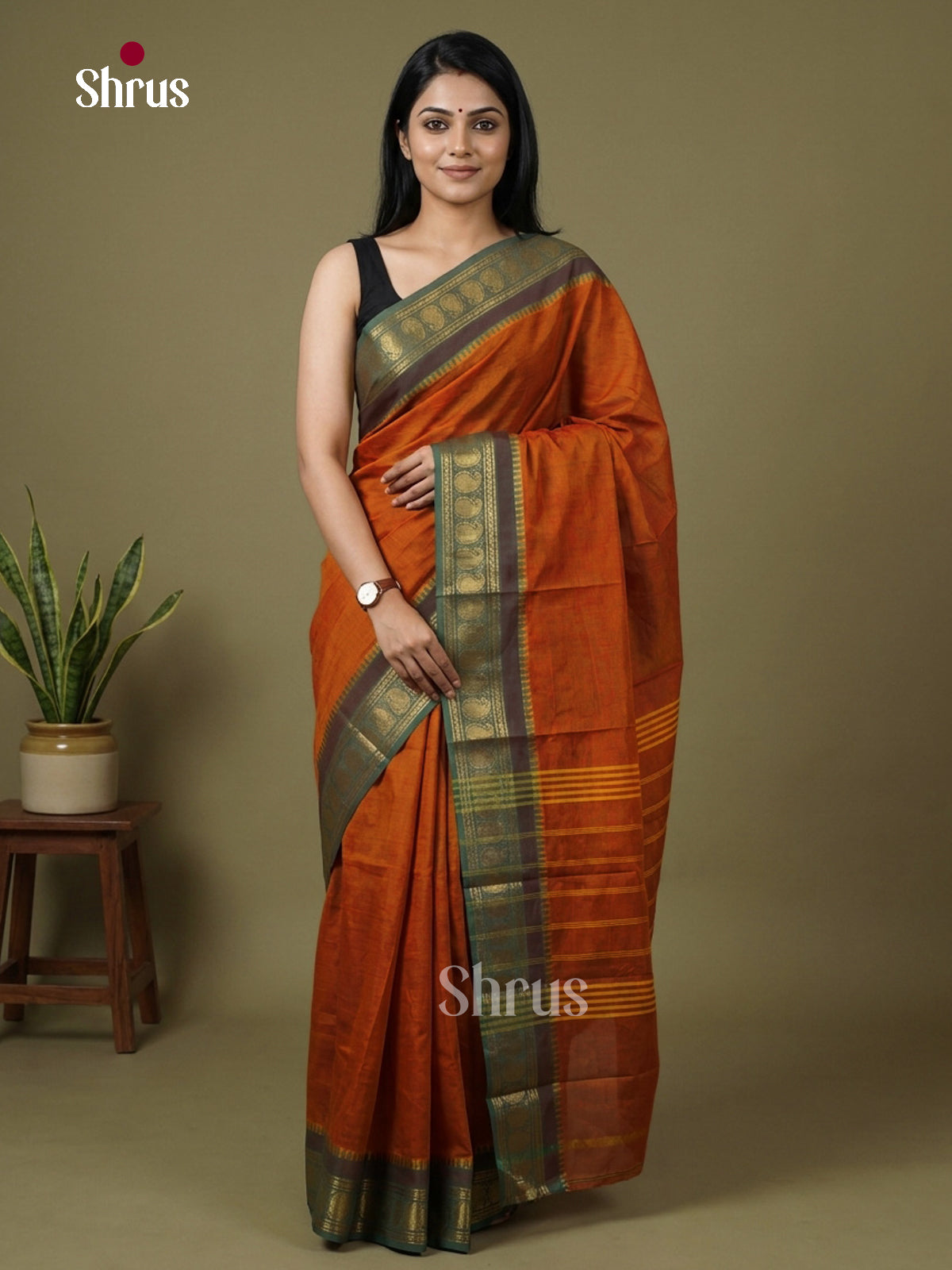 Chettinad Cotton Saree - EGS11138