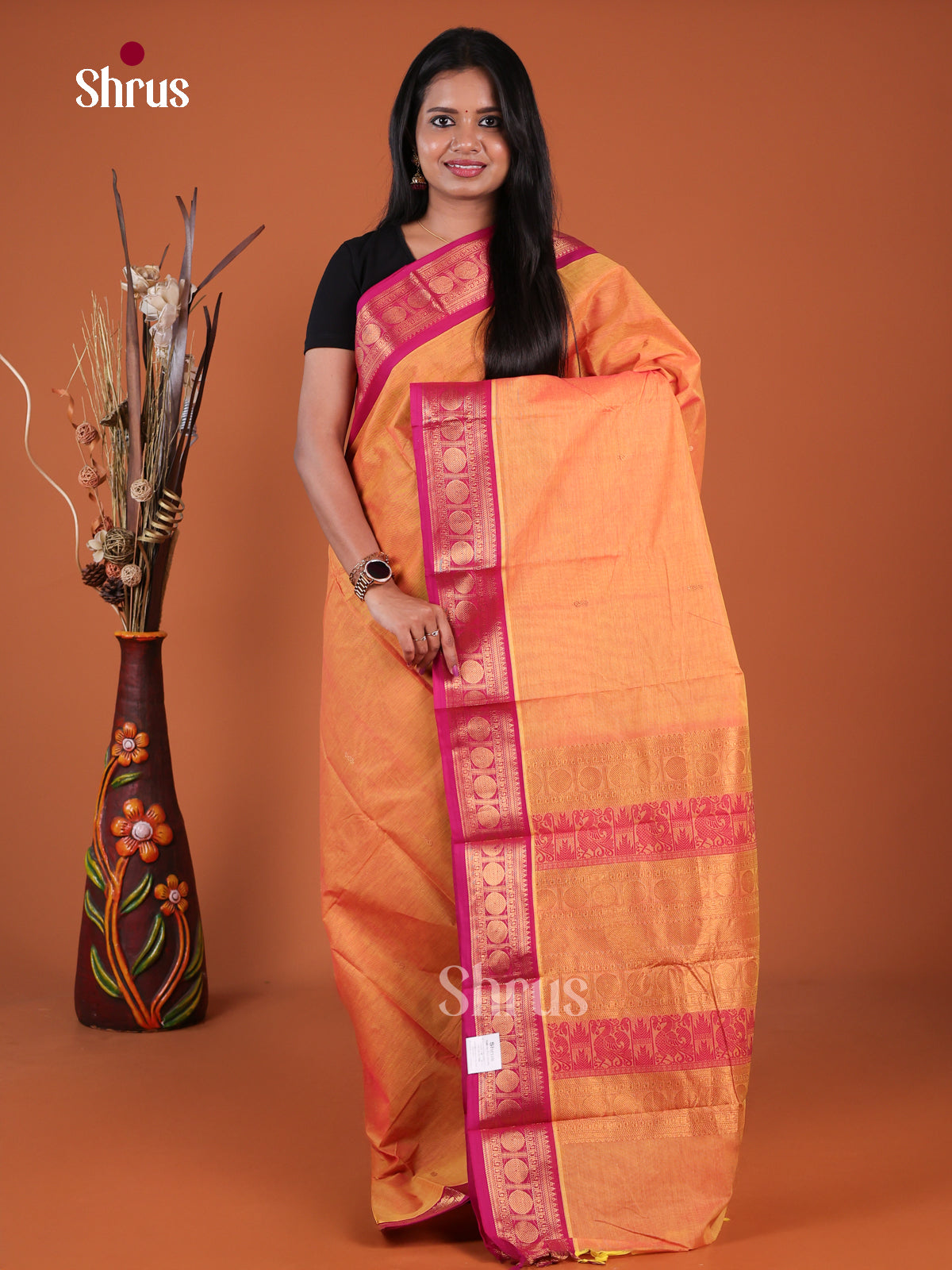 Chettinad Cotton Saree - EGS11197