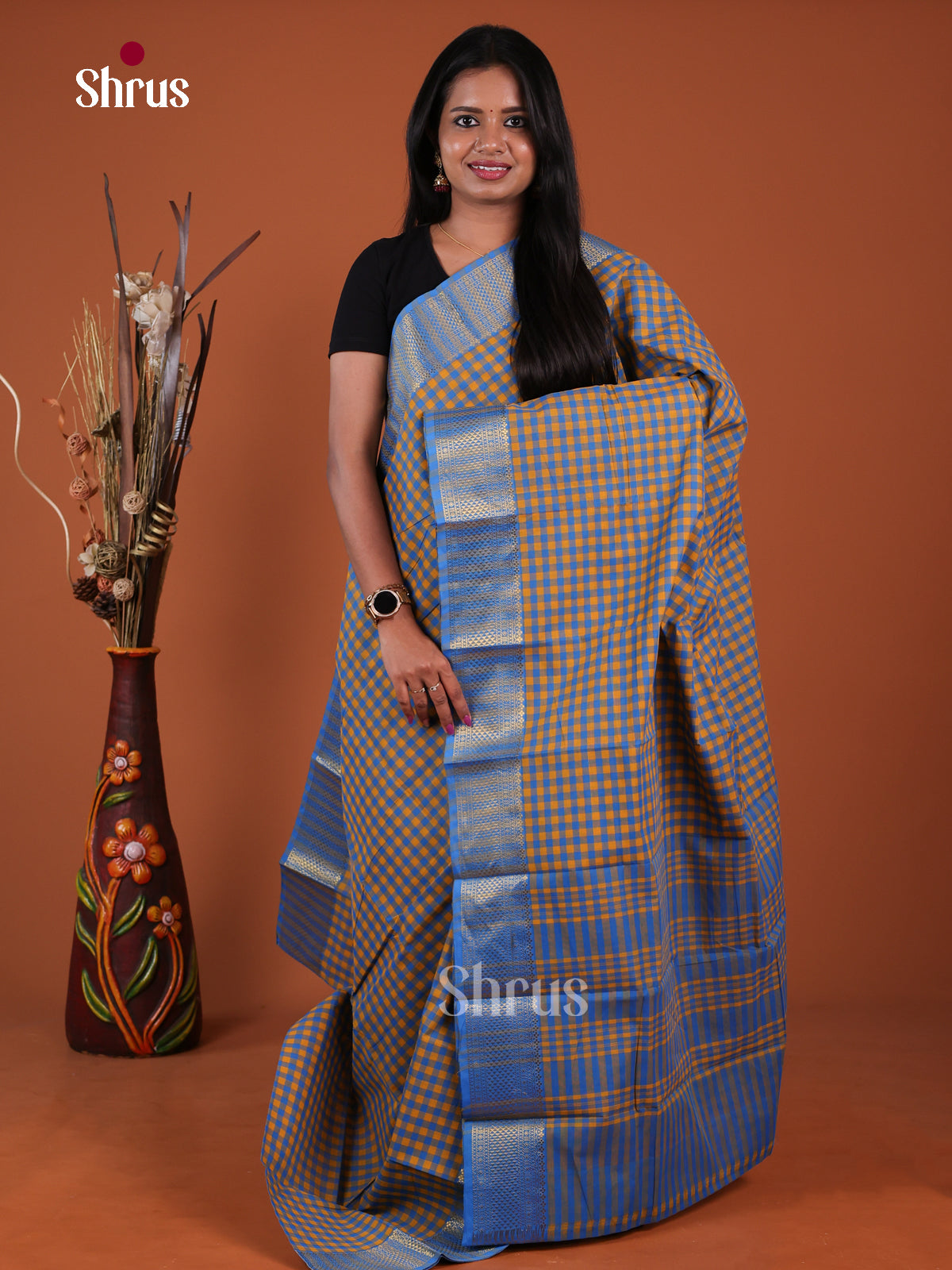 Chettinad Cotton Saree - EGS13192