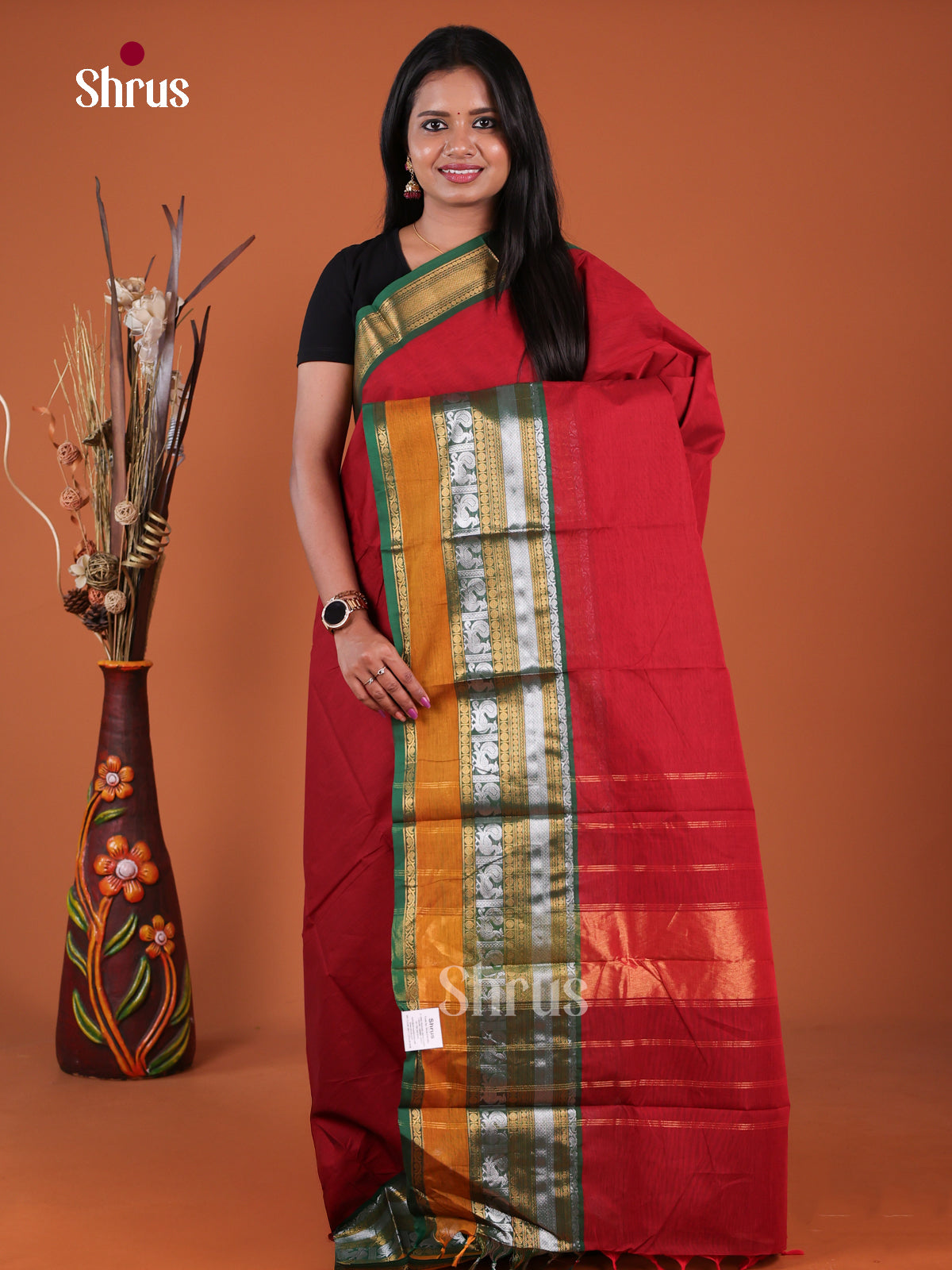 Chettinad Cotton Saree - EGS16025