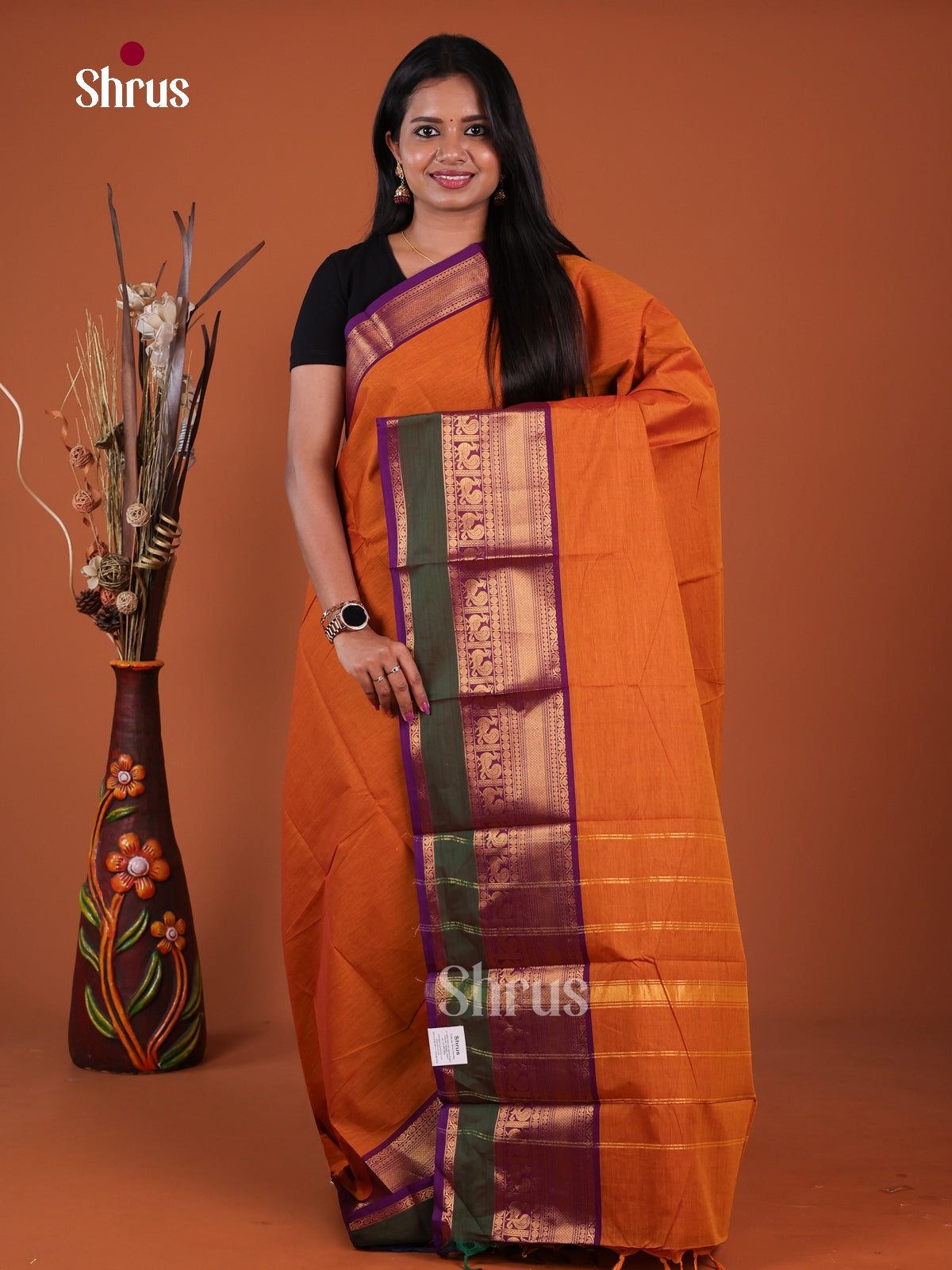 Chettinad Cotton Saree - EGS16027
