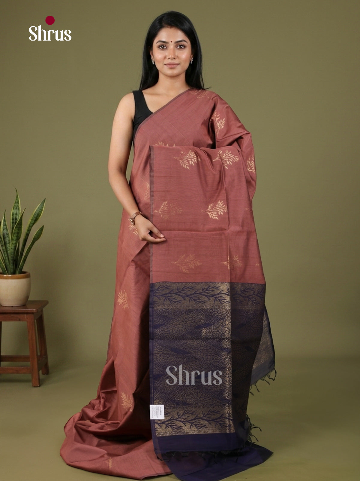 Semi Silkcotton Saree - EGS17023