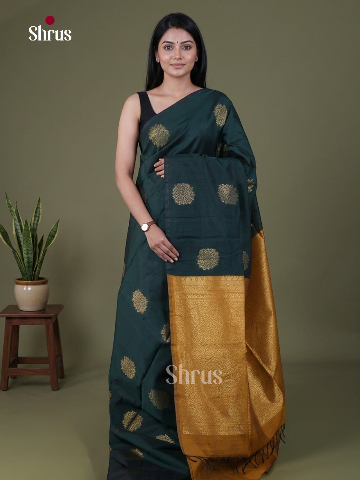 Semi Silkcotton Saree - EGS17028