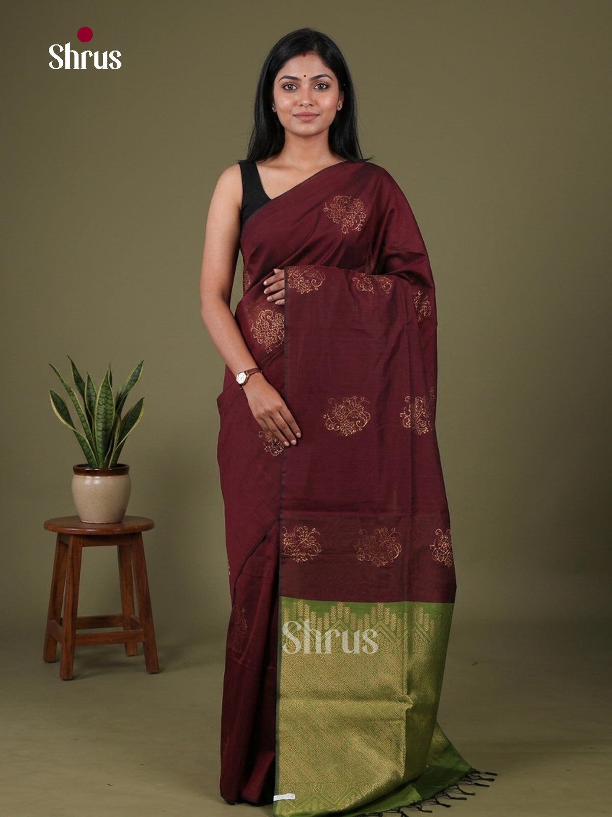 Semi Silkcotton Saree - EGS17034